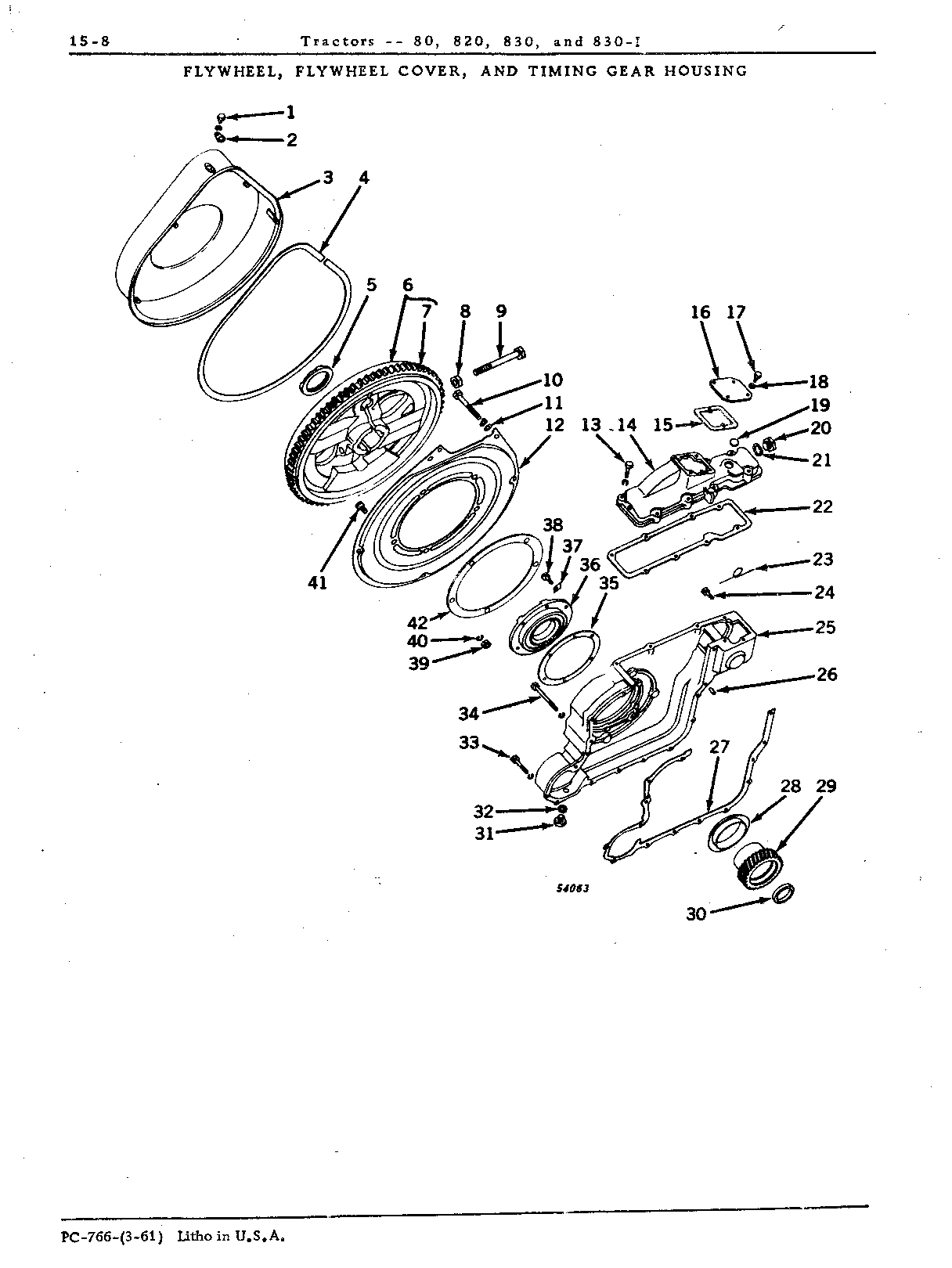 Cover, flywheel