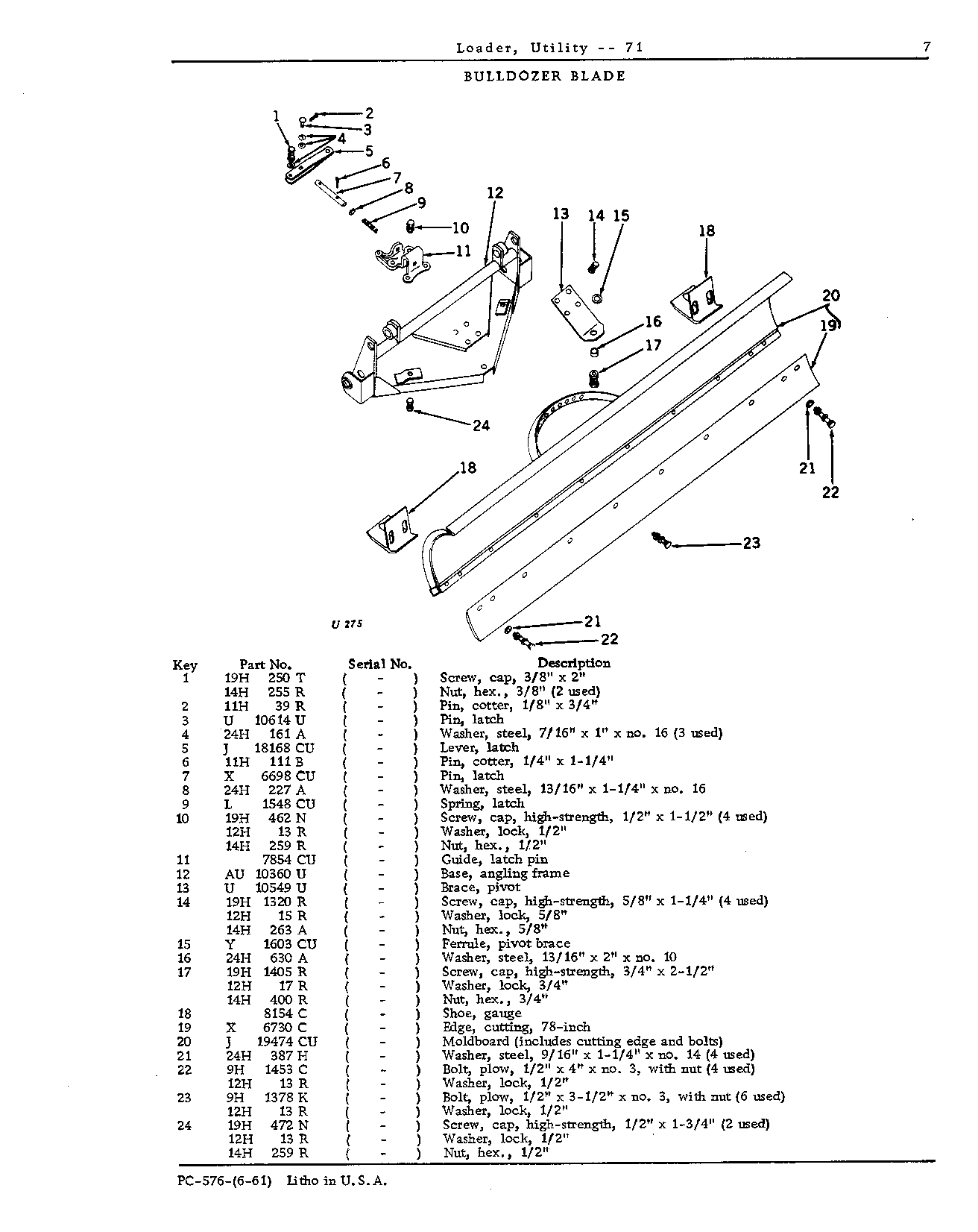 Bulldozer Blade