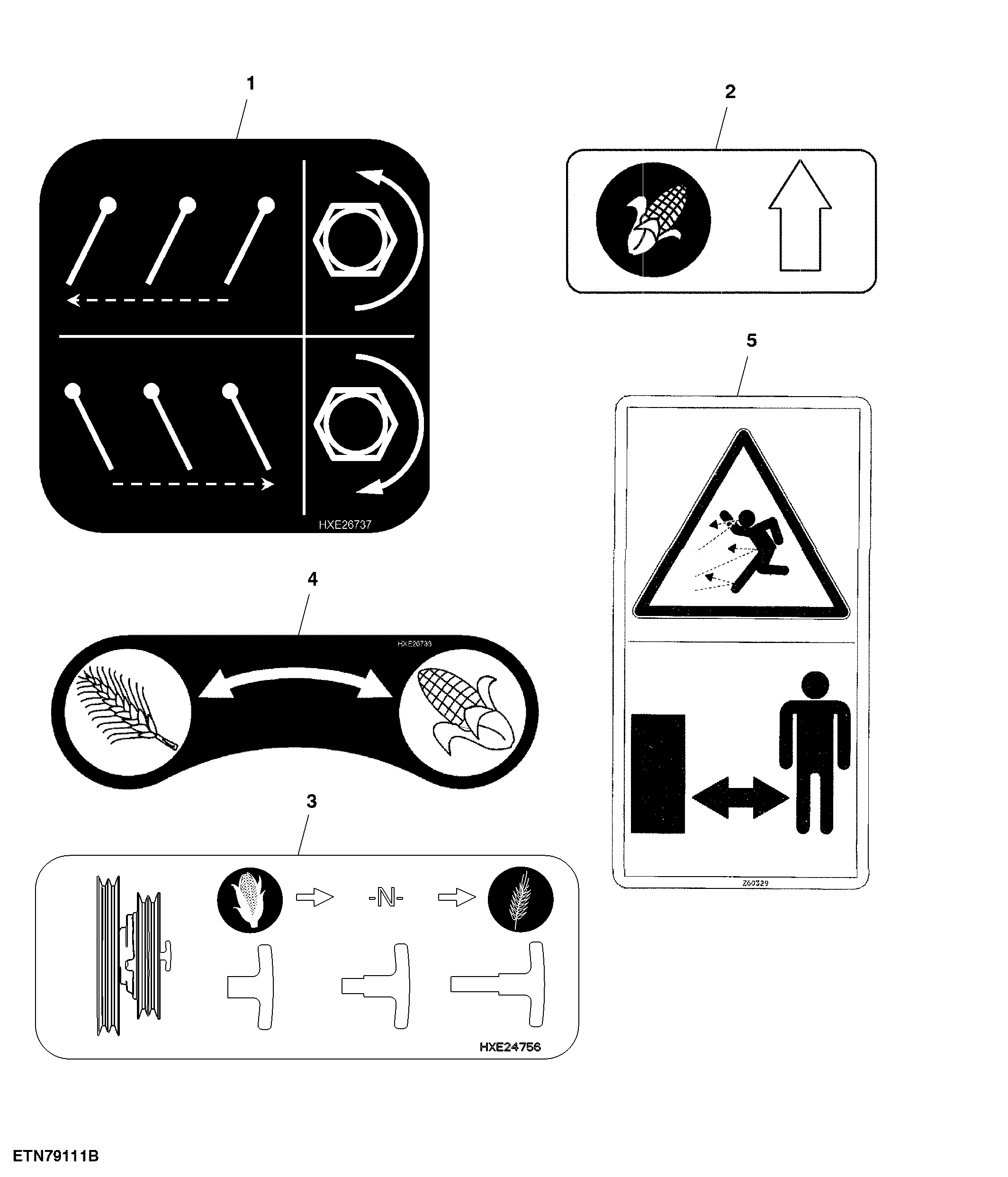Label, Premium, Extra Fine Cut, Electrical Tailboard, For Europe