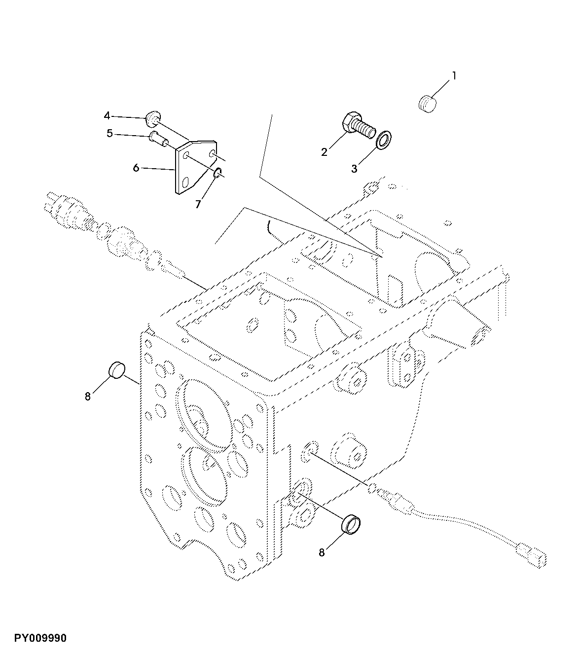 REVERSER INNER CONTROLS (NOT FOR 24/12 SPEED TRANSMISSION)