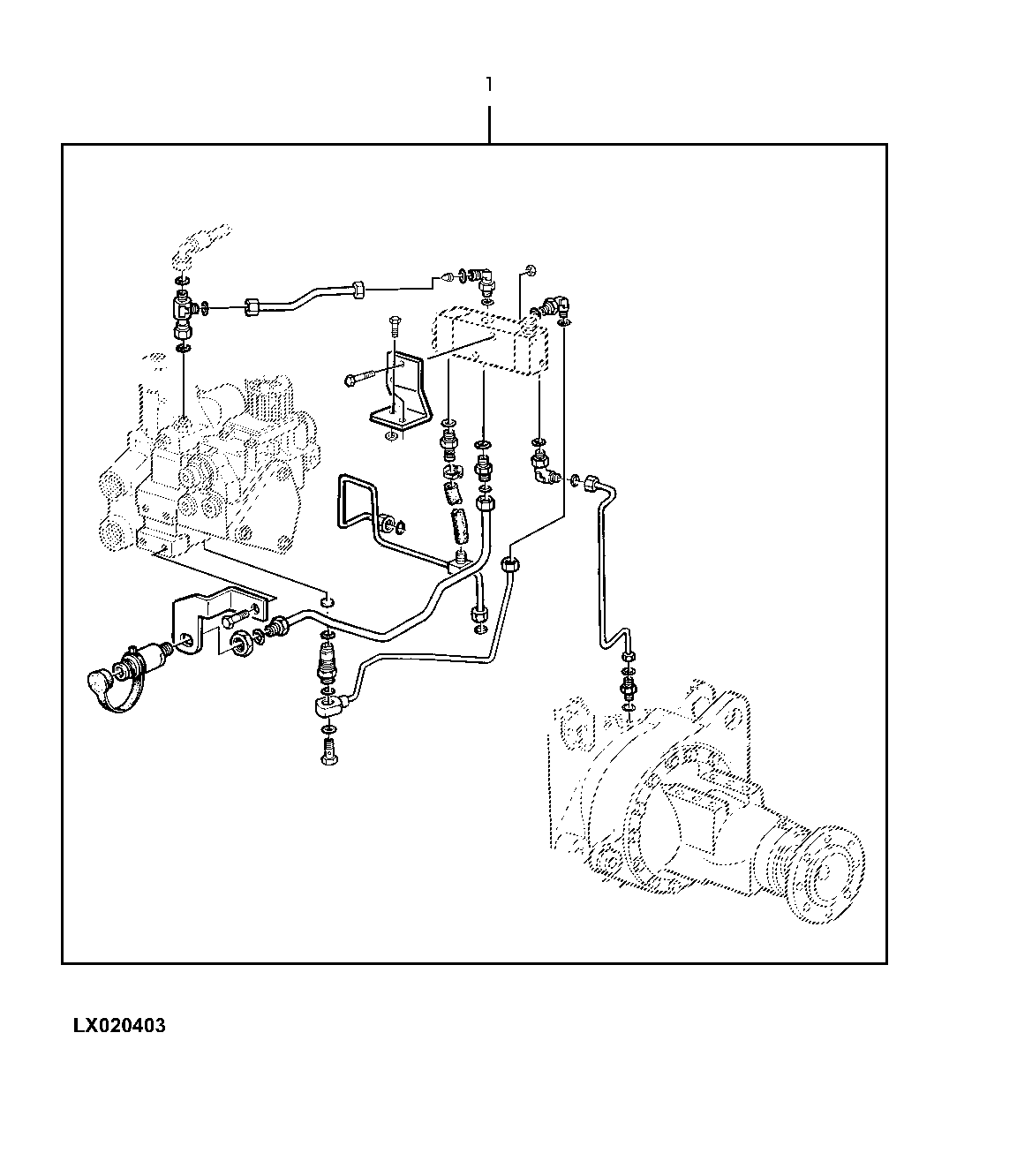 HYDR.TRAILER BRAKE - FIELD INSTALLATION KIT
