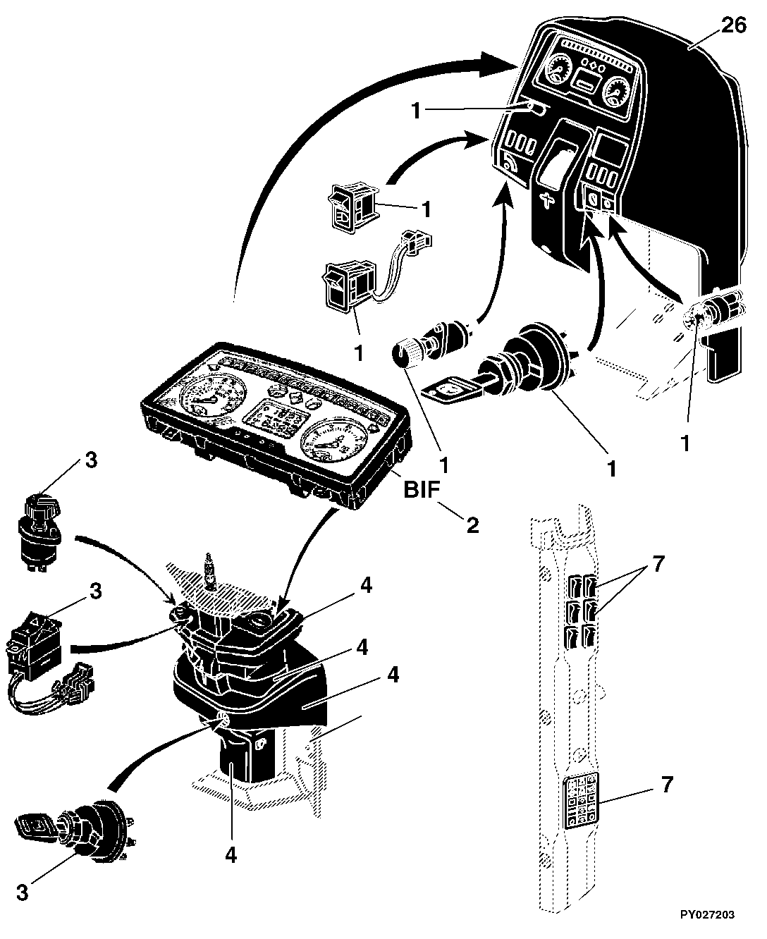 93 OPERATORS STATION, CONTROLS AND ACCESORIES