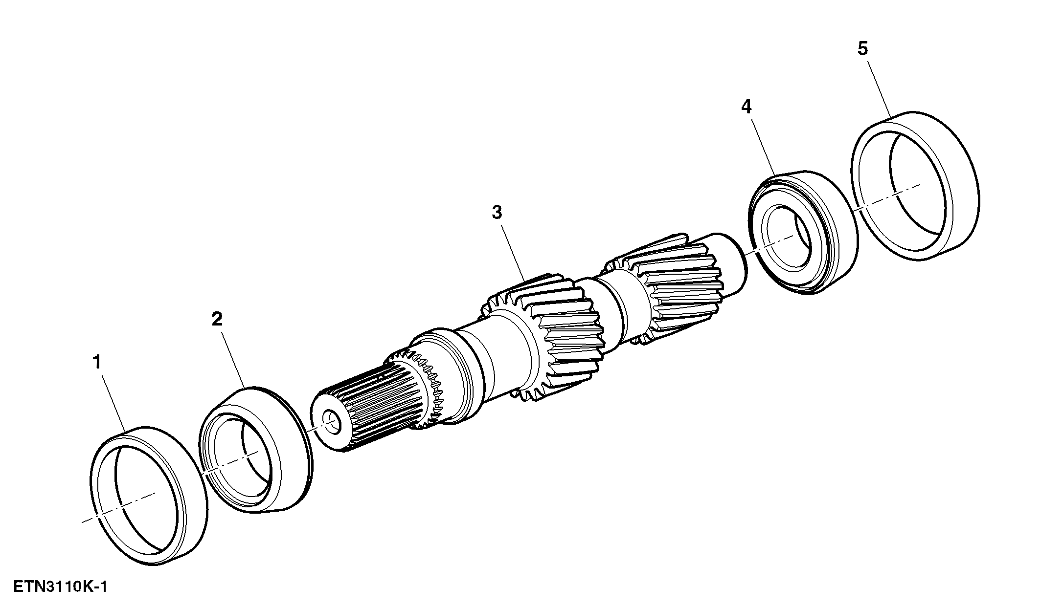 PTO Drive Shaft, 540/ 540E