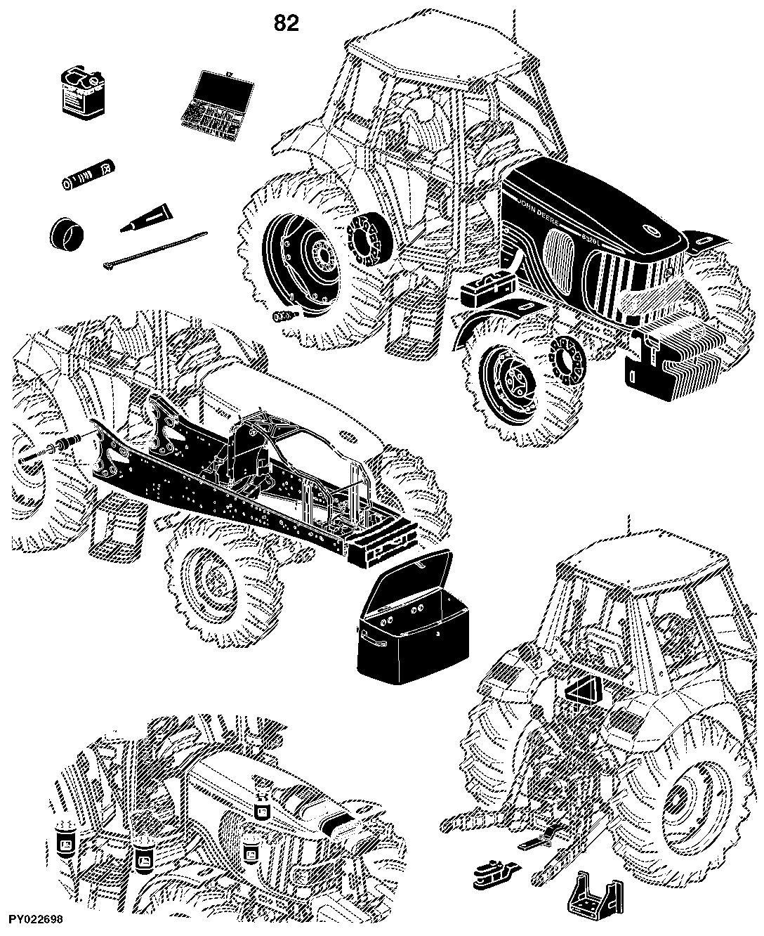 6320L, 6420L, 6520L Tractors (North America Edition)