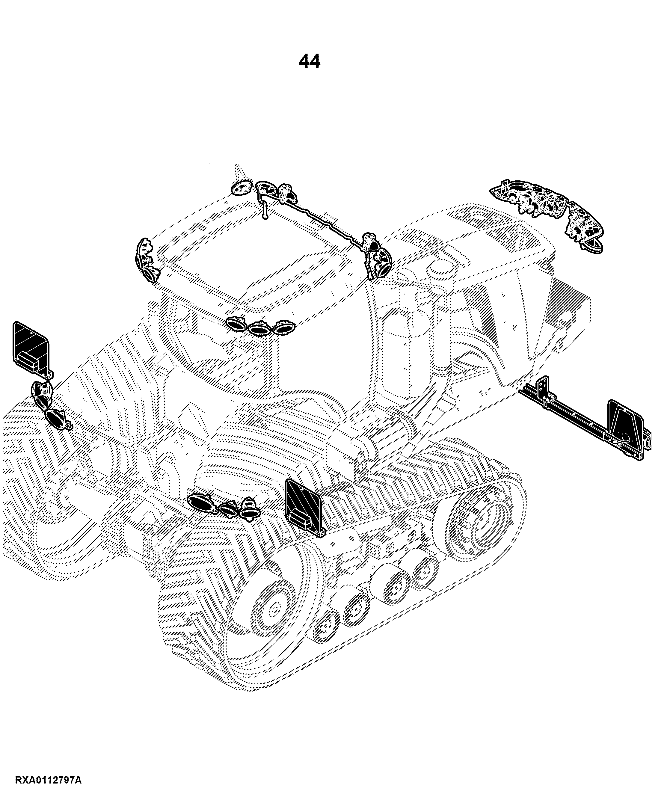 9510RT Tractor (S.N. 900101 - 905999)(Worldwide Edition)