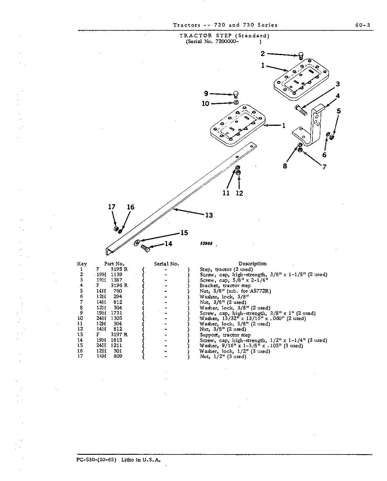 Step, tractor (Continued)