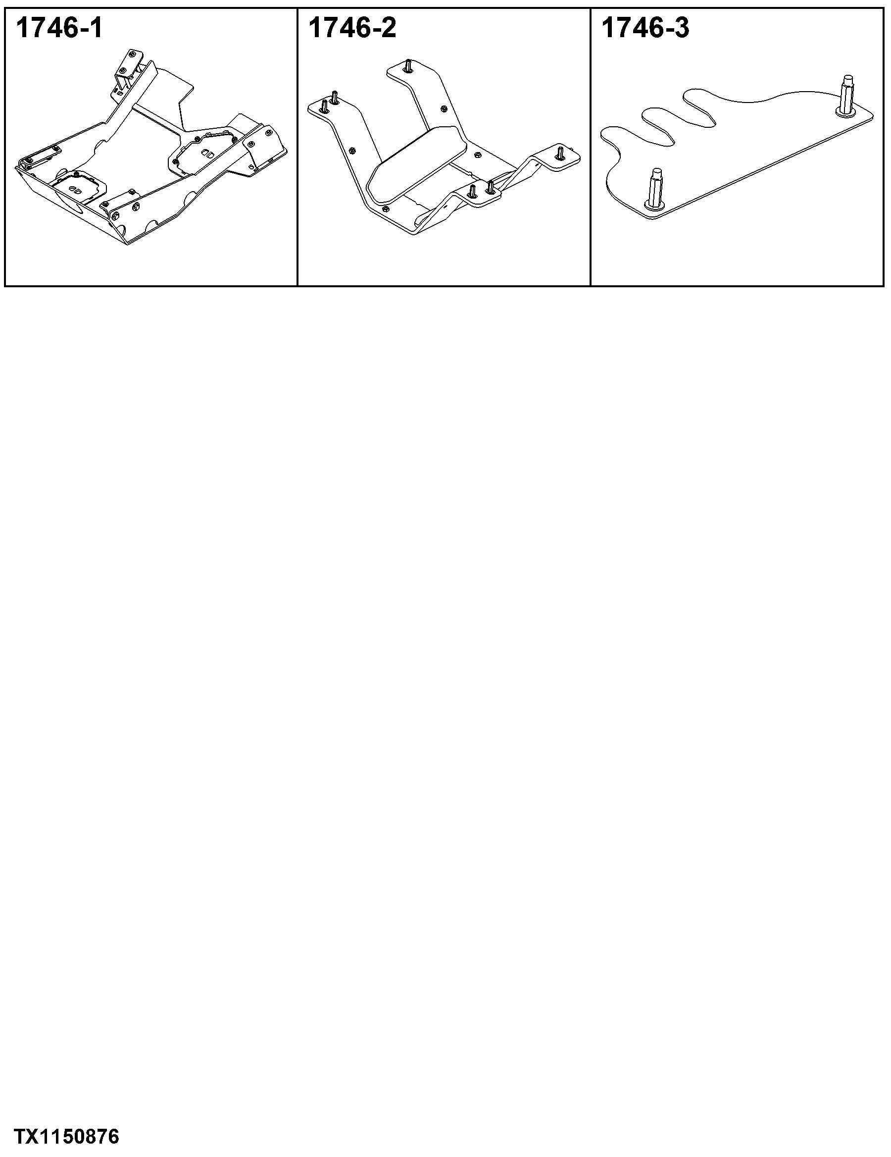 1746 Frame Bottom Guards