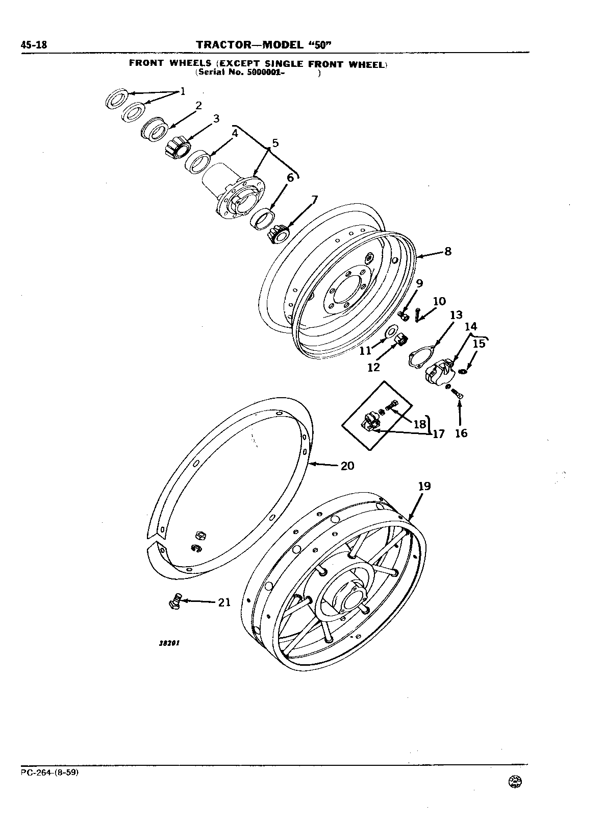 Section 45 - Steering Mechanism, Front End Equipment, and Rear Wheels (Continued)