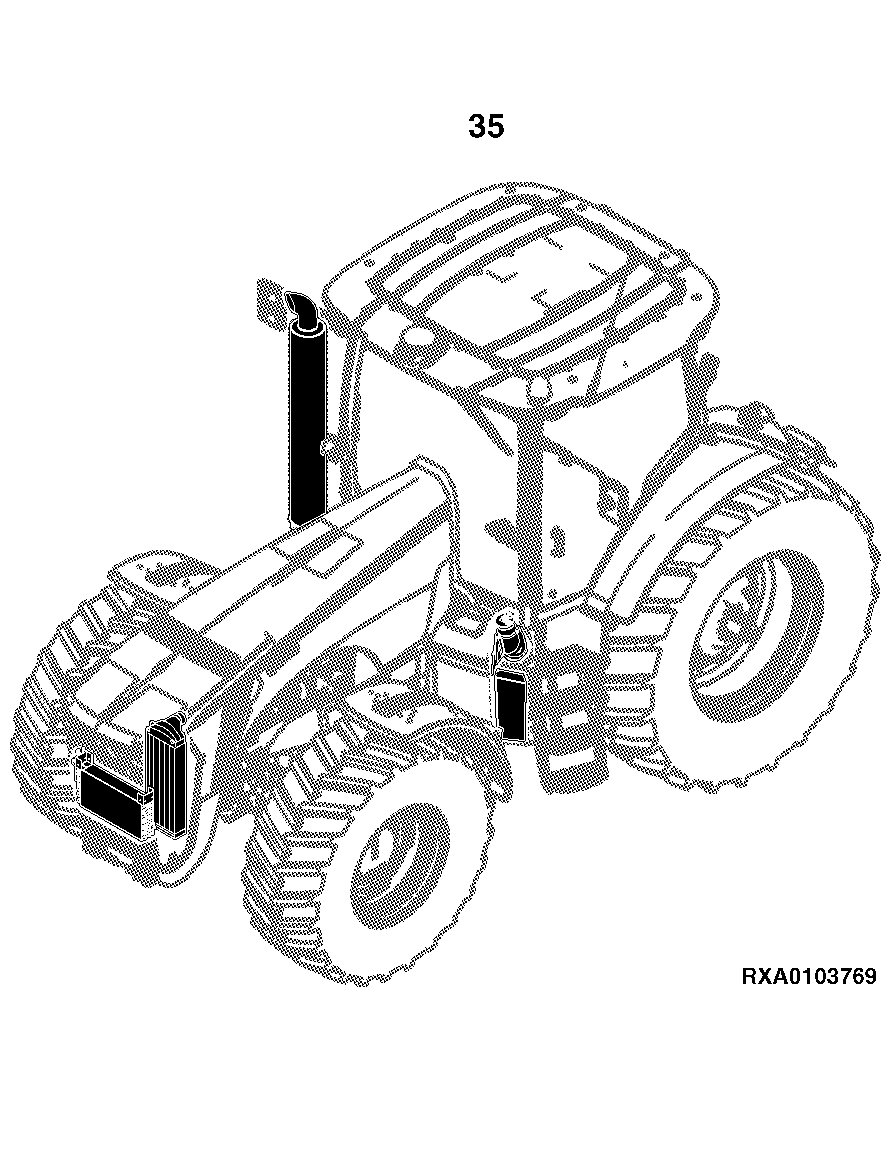 8245R Tractor (S.N. 000101 - 053099)(Worldwide)