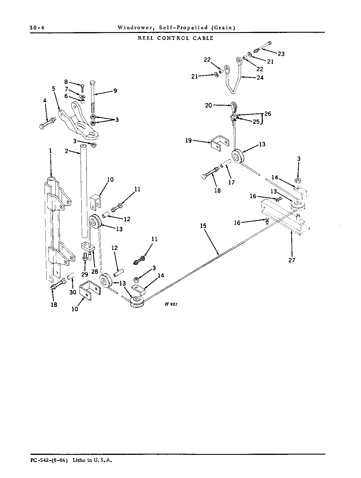 Reel Control Cable