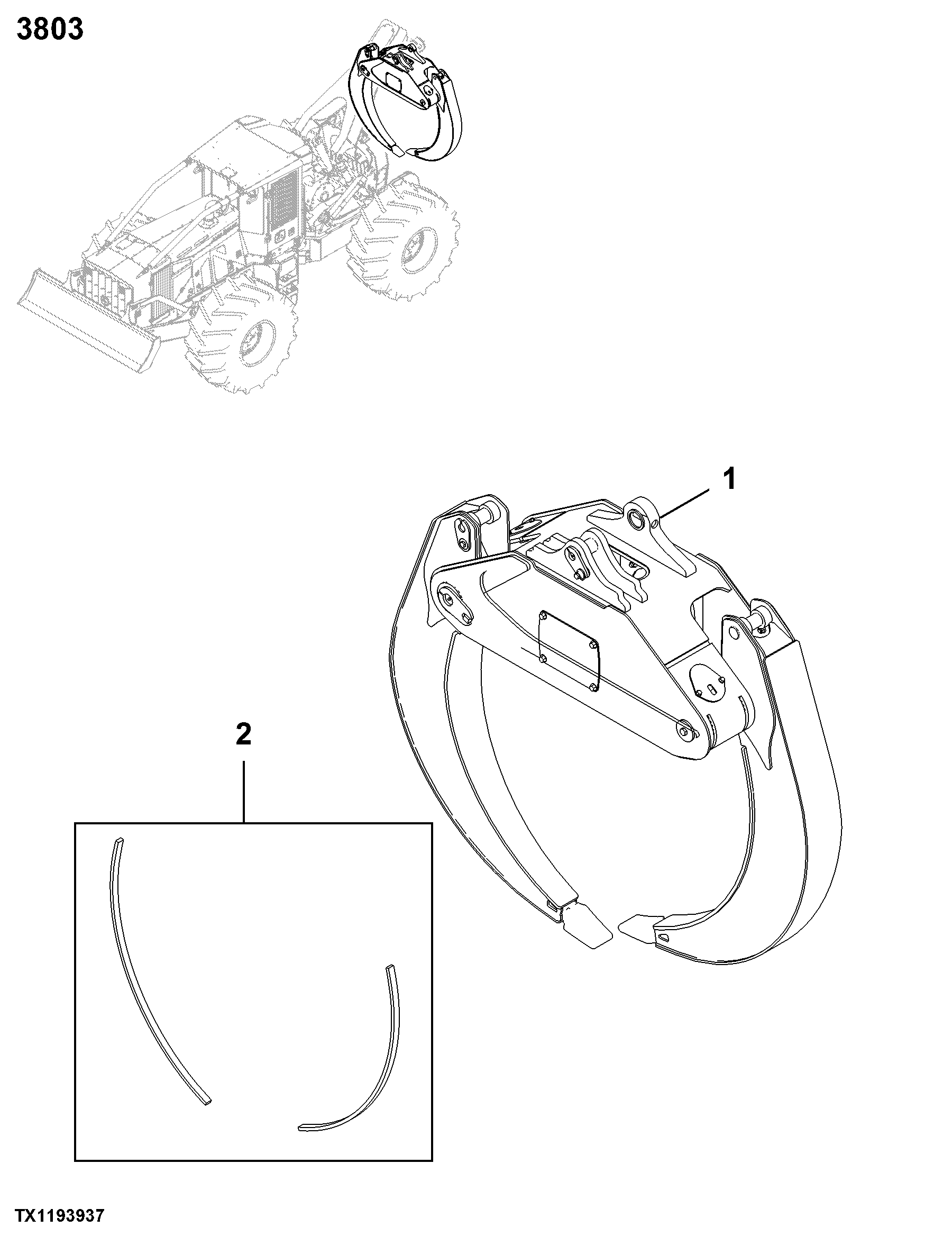 3803 Grapple Mechanism
