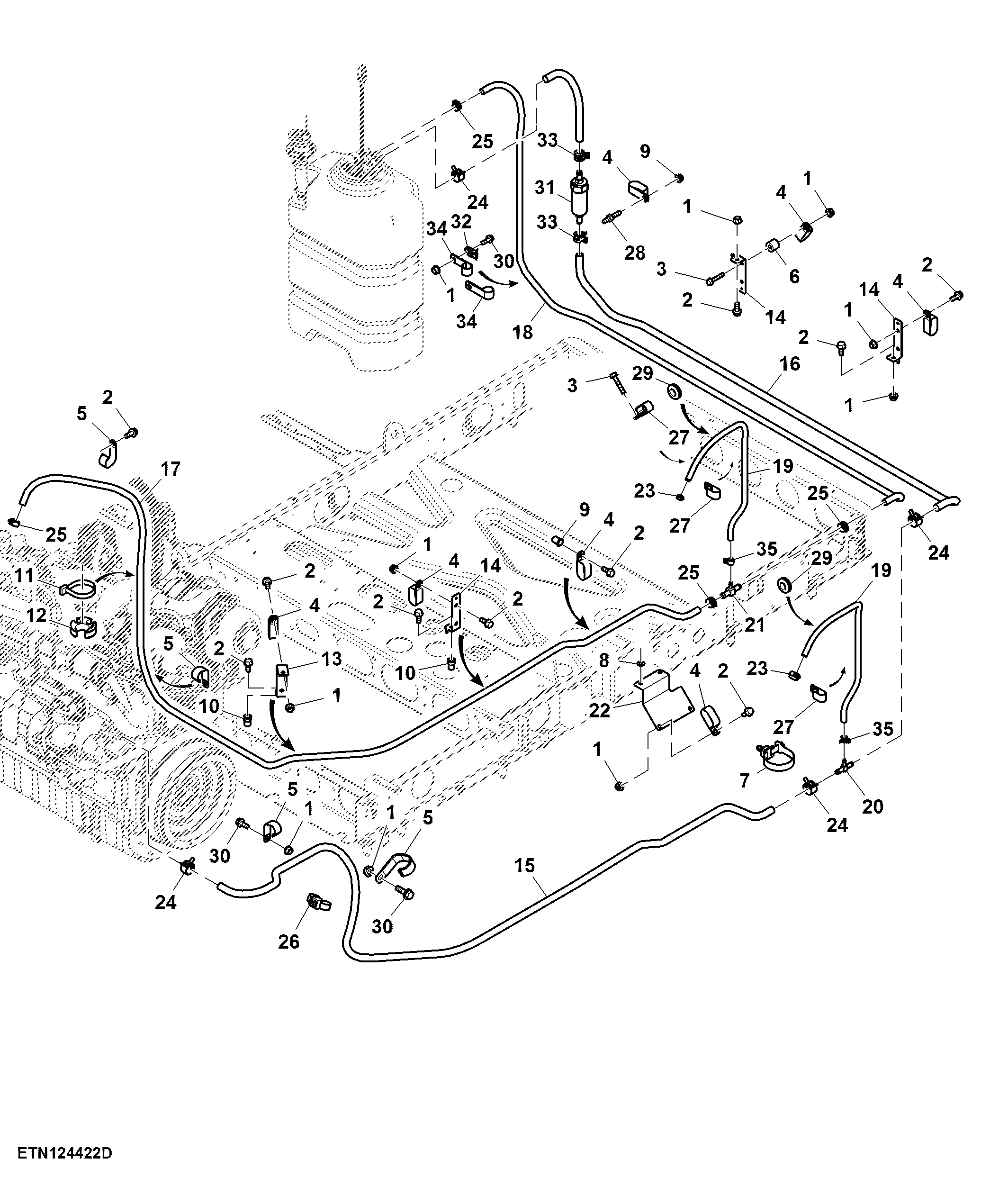 Engine Cooling System Hoses, W/ Weight Restriction