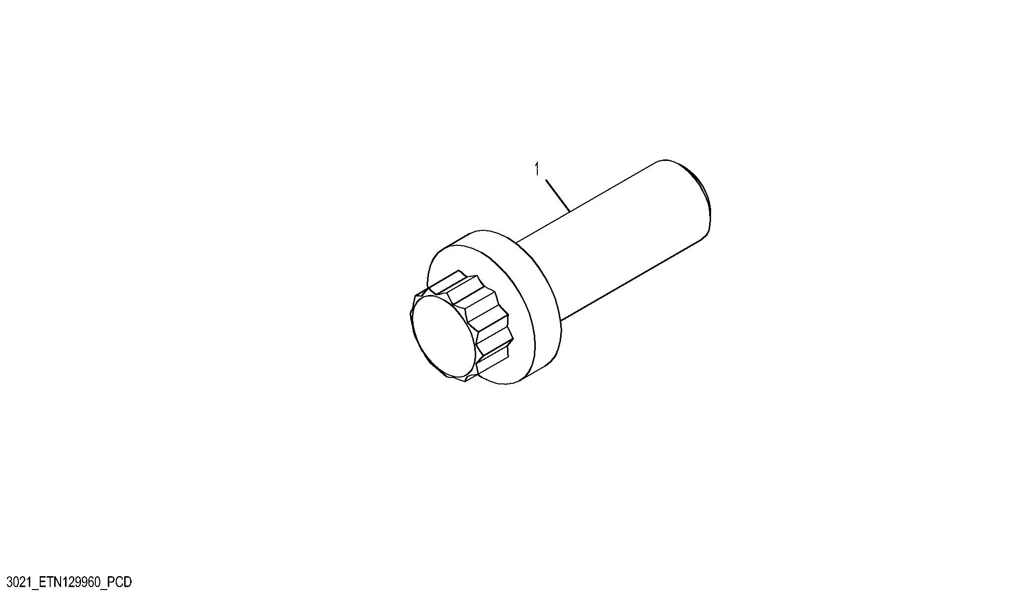 3021 Starter Motor Hardware