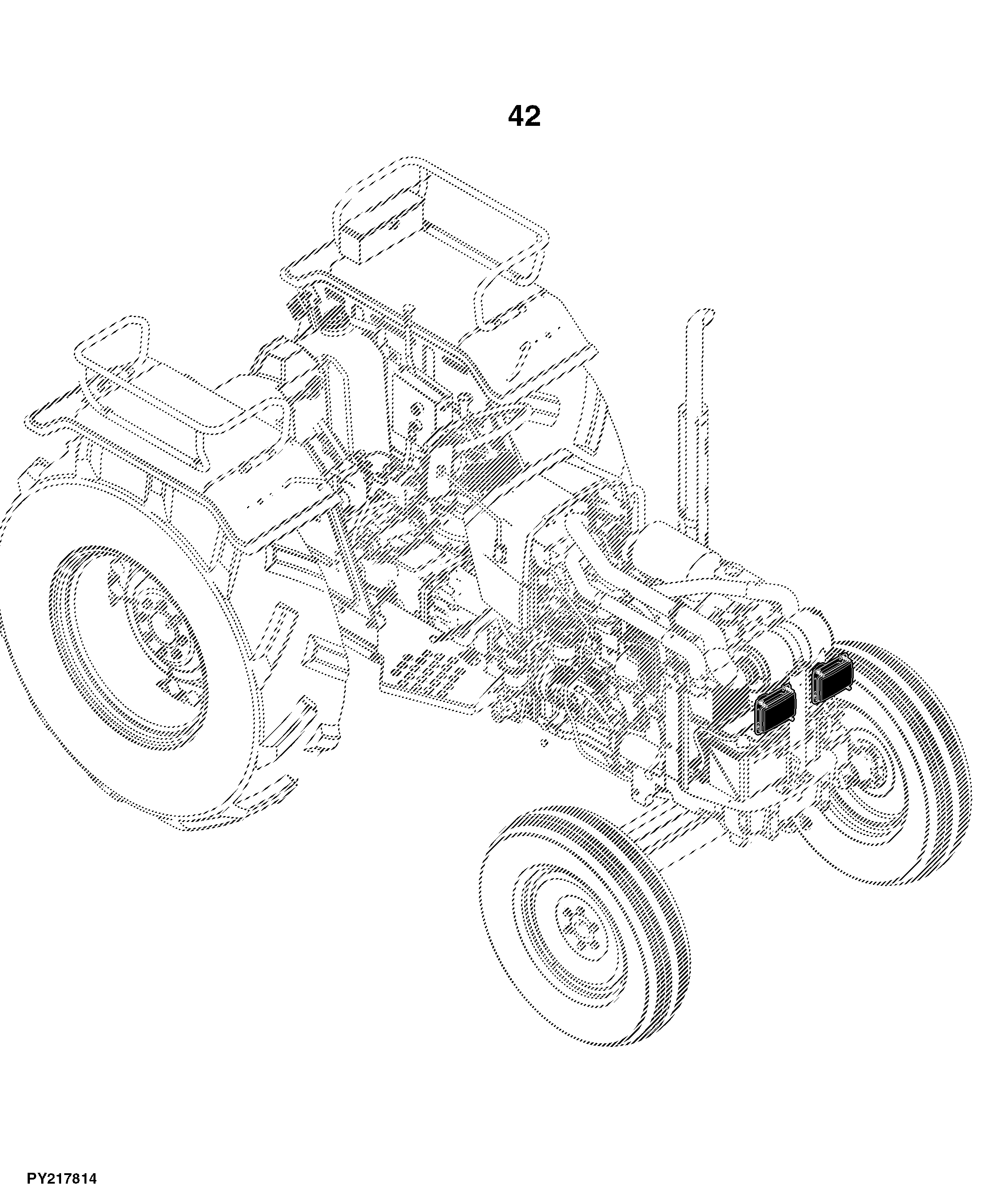5310 Tractor (TREM IIIA Engine)(India Edition)