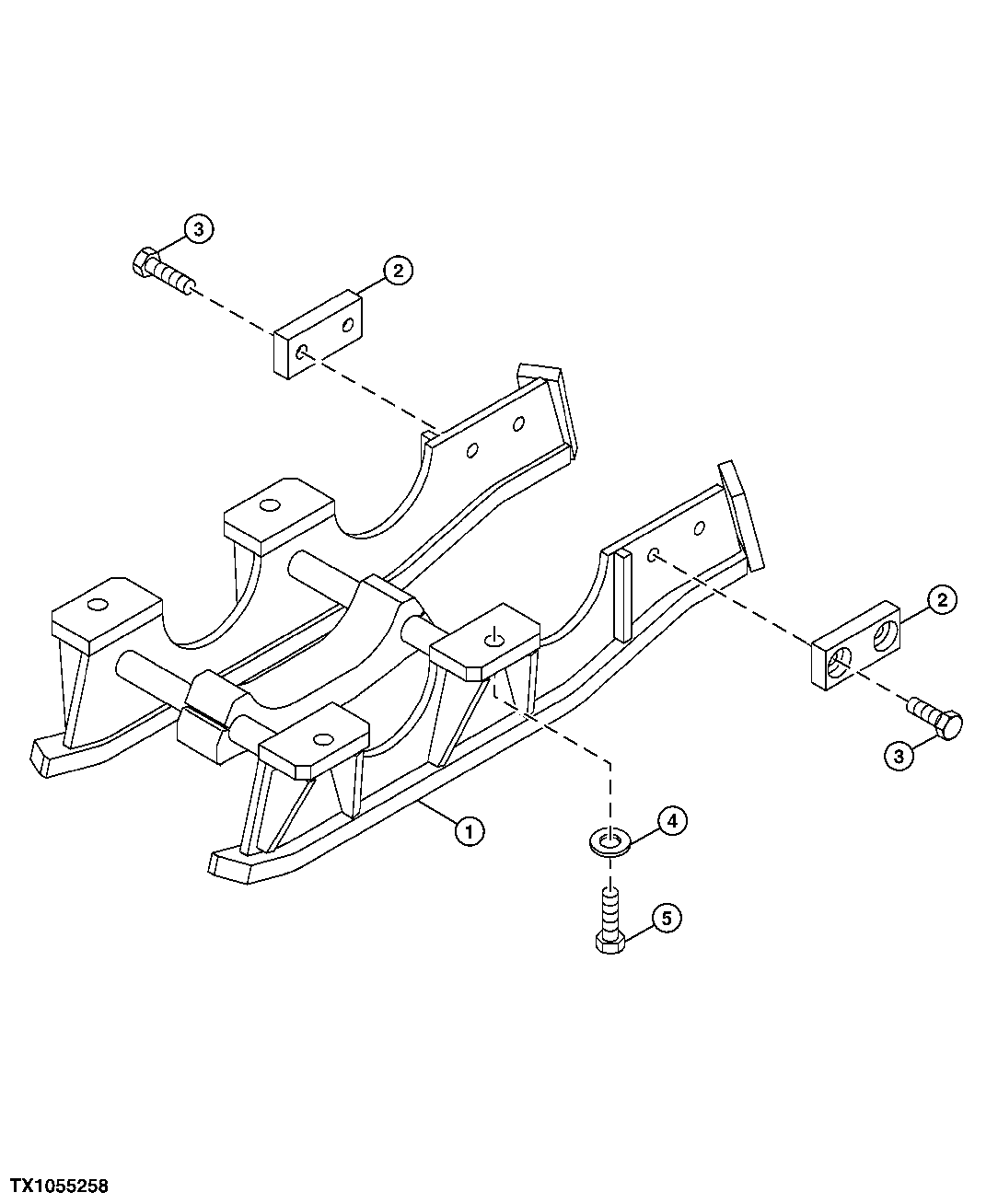 UNDERCARRIAGE COAL DEFLECTOR (COAL HANDLING PACKAGE)