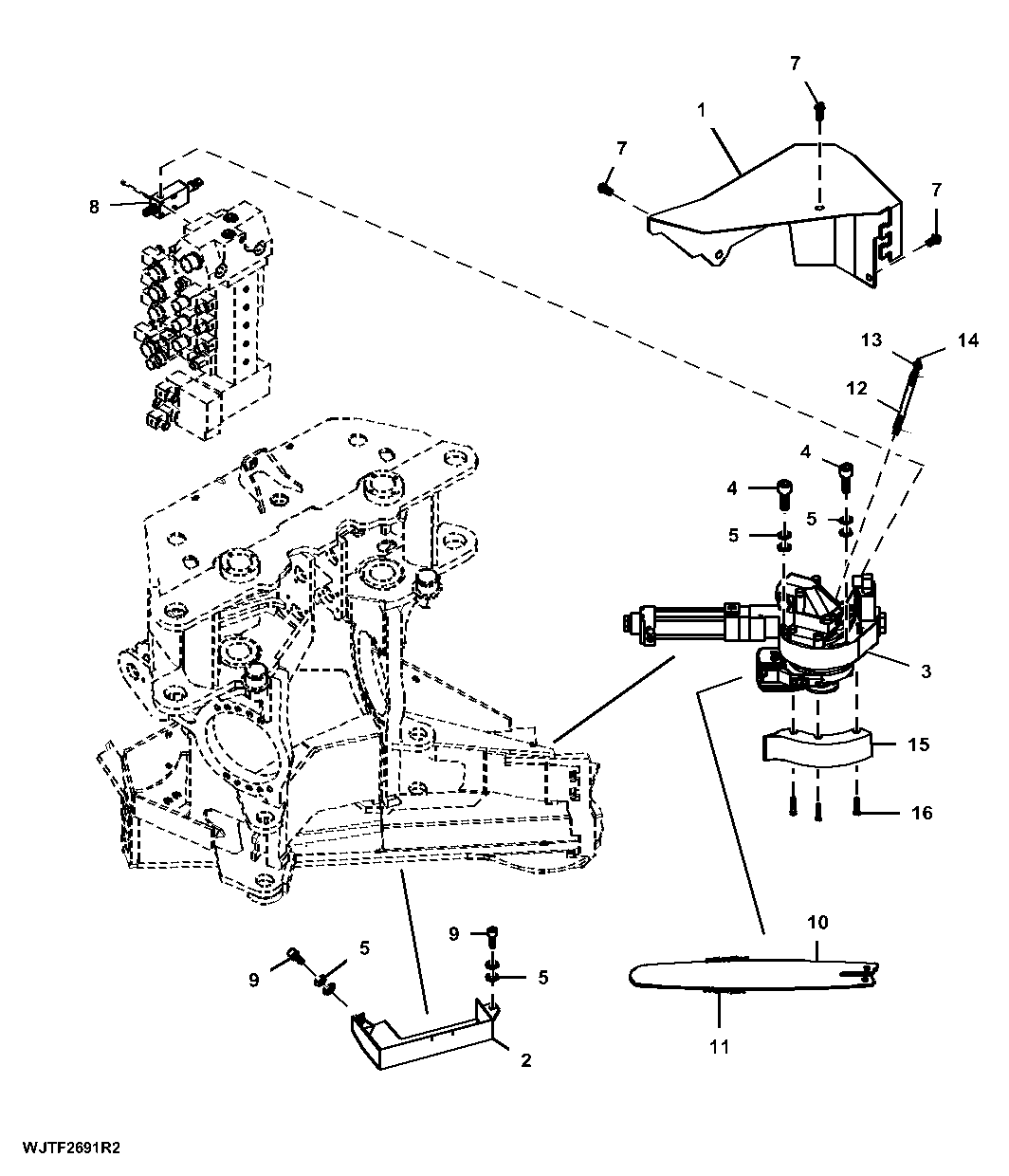 SuperCut Saw Unit Fasten and Chains, Blades