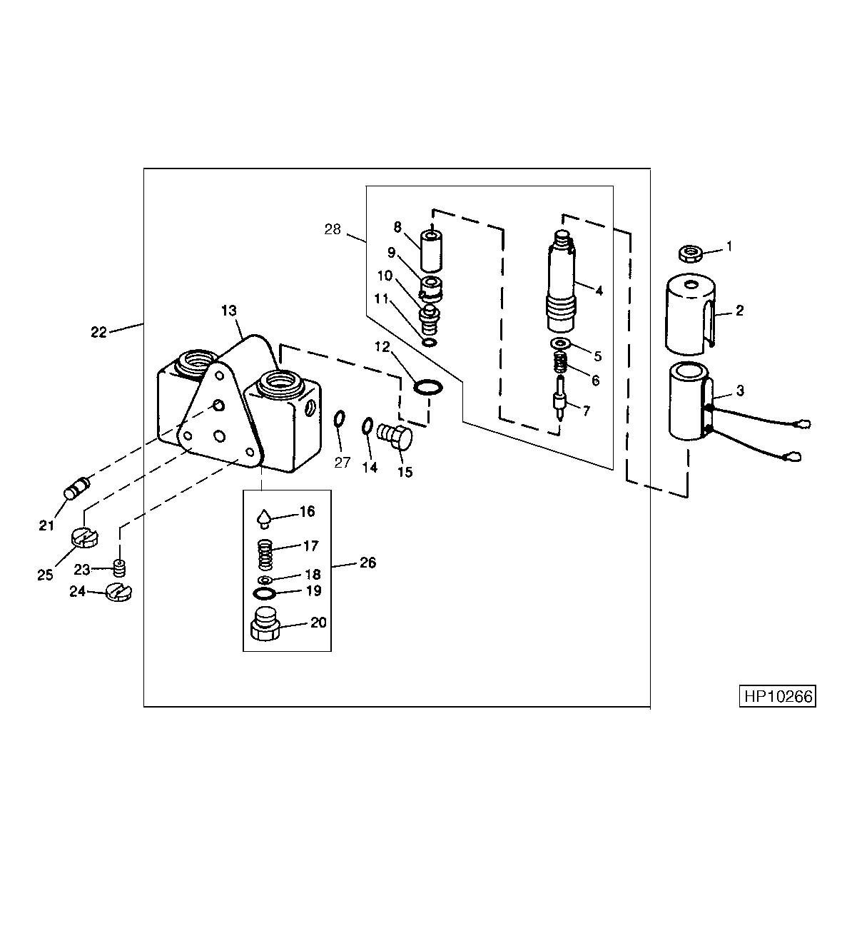 SOLENOID CONTROL VALVE FOR REEL LIFT / VARIABLE AND CYLINDER SPEED