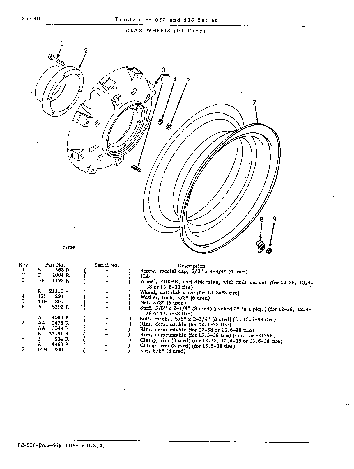 Rear wheels, power adjusted (Continued)