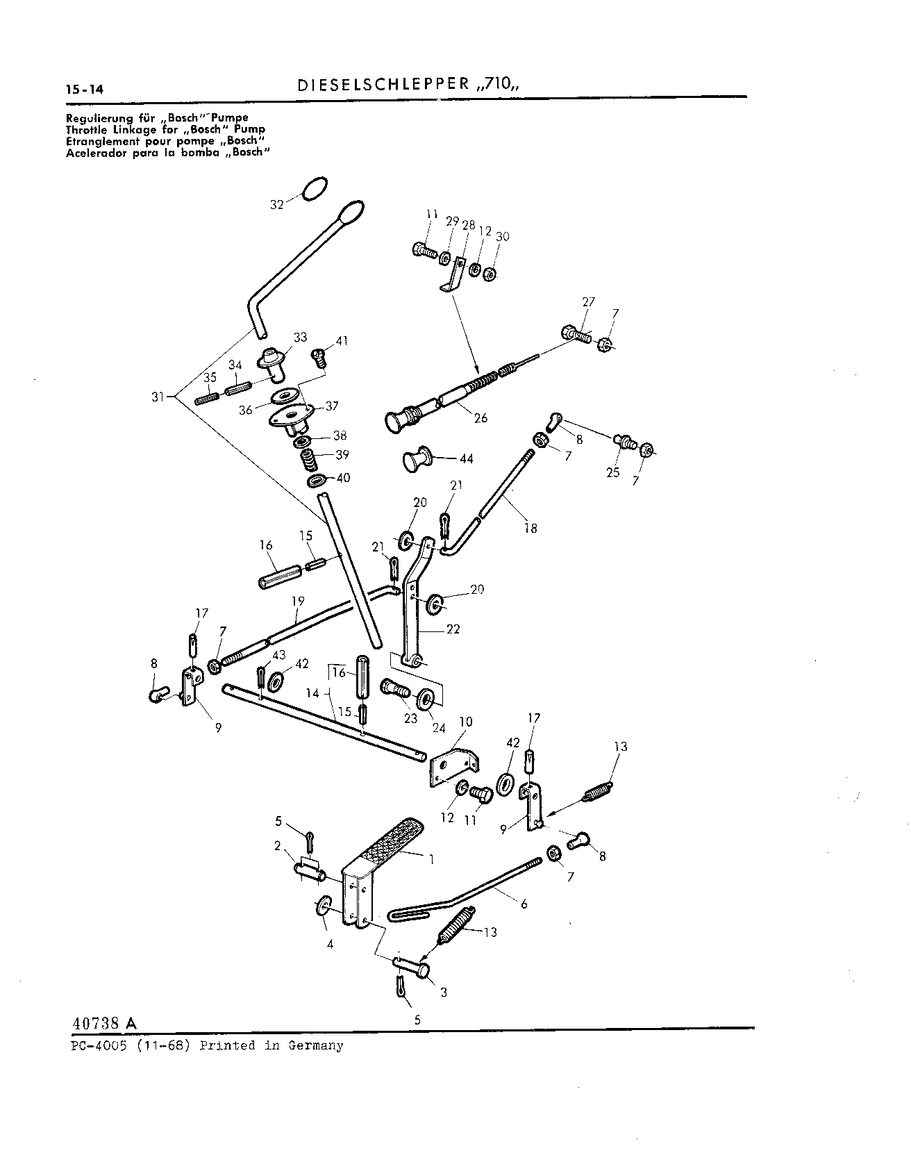 Cut-off Lever Rod (Continued)