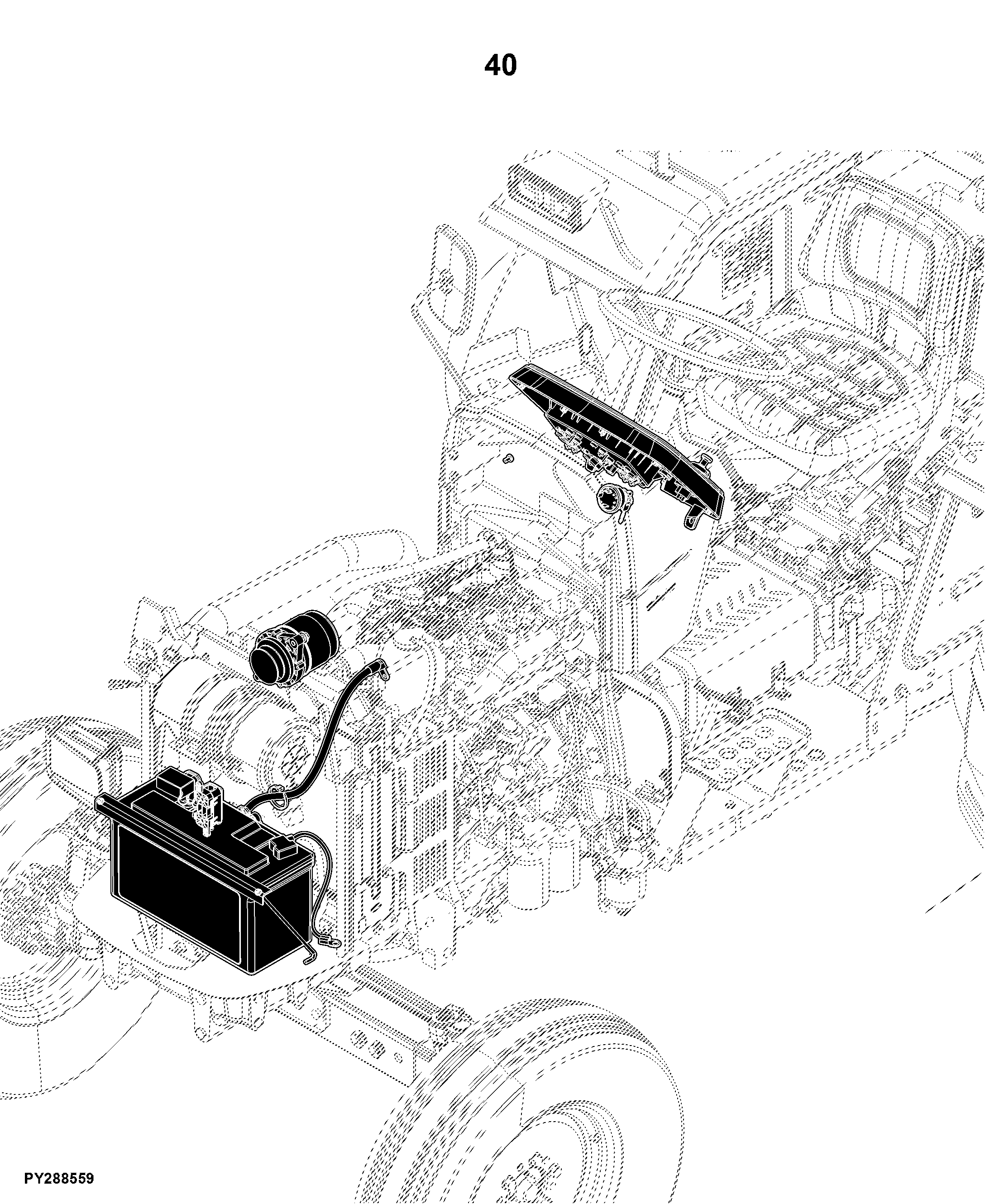 5036D Tractor (TREM IIIA Engine)(India and Asia Edition)