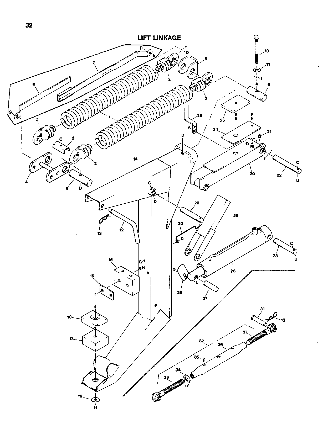 Frame, Tractor (Continued)