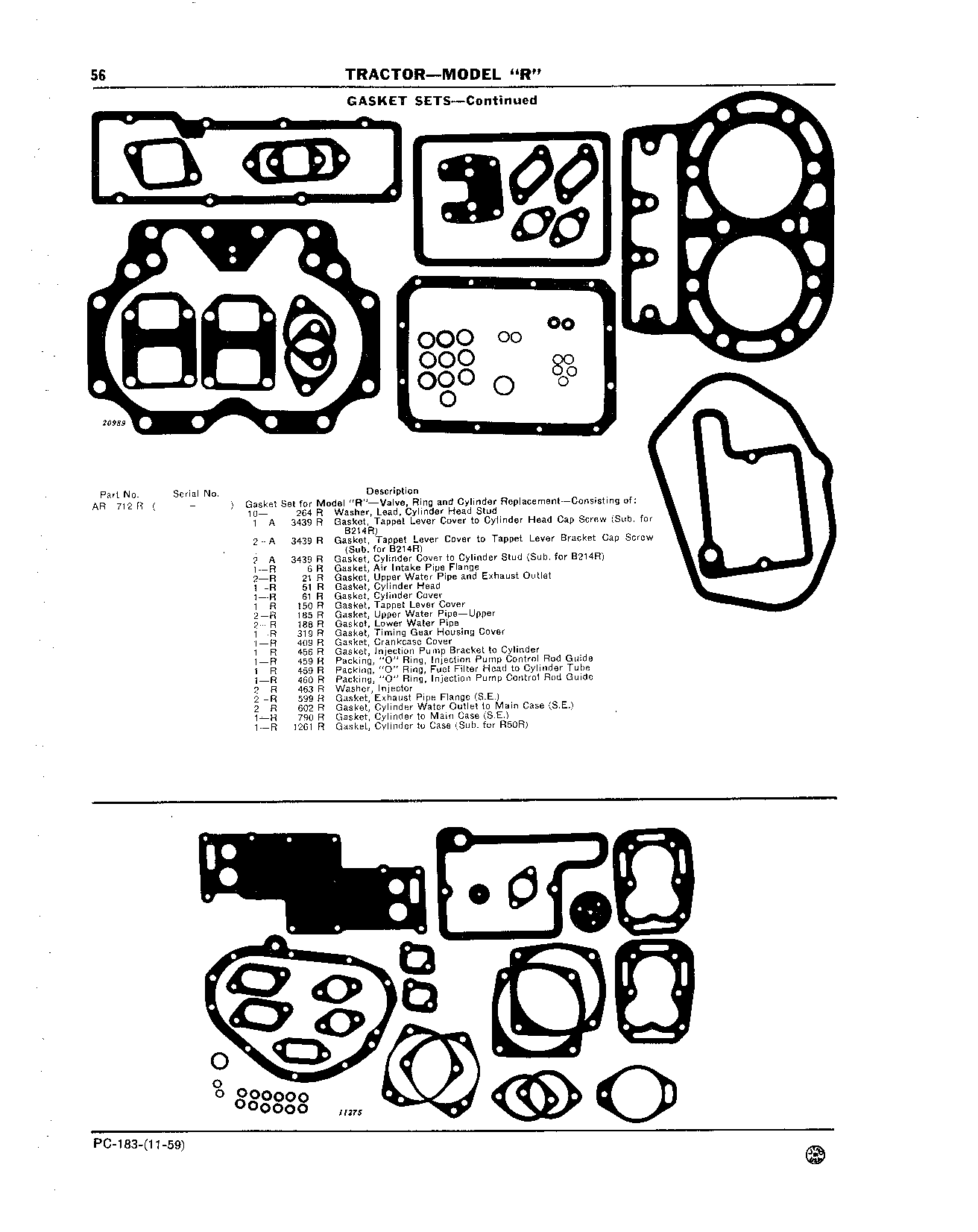 Gasket Sets (Continued)