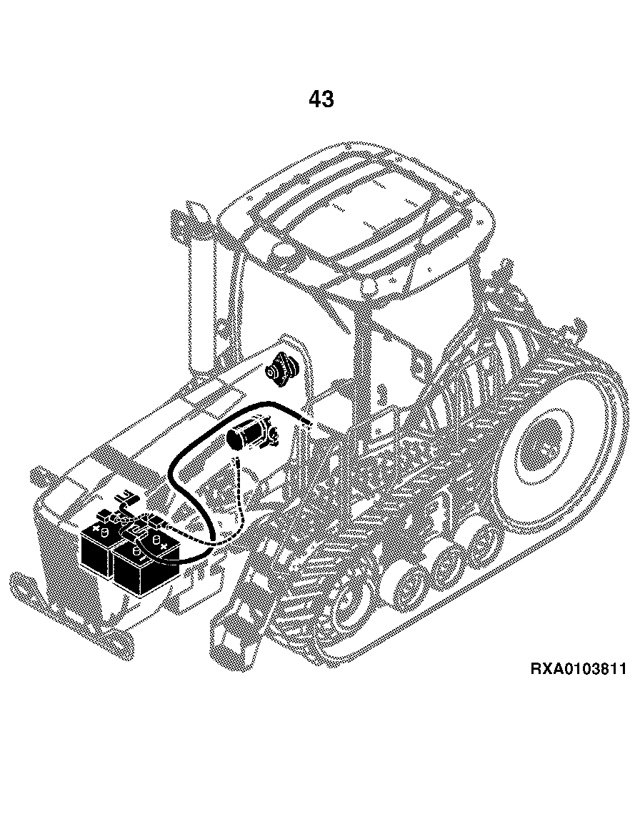 8320RT Tractor (S.N. 900101 - 907100)(Worldwide)