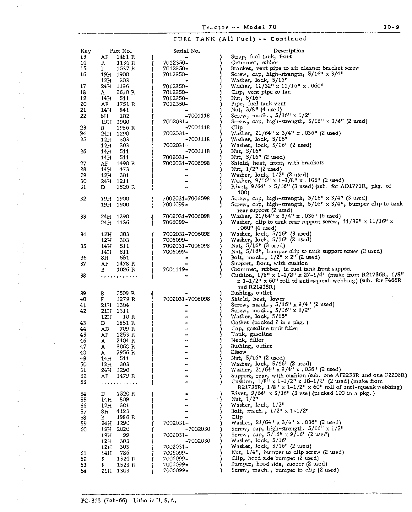 Section 30-Fuel System (Continued)
