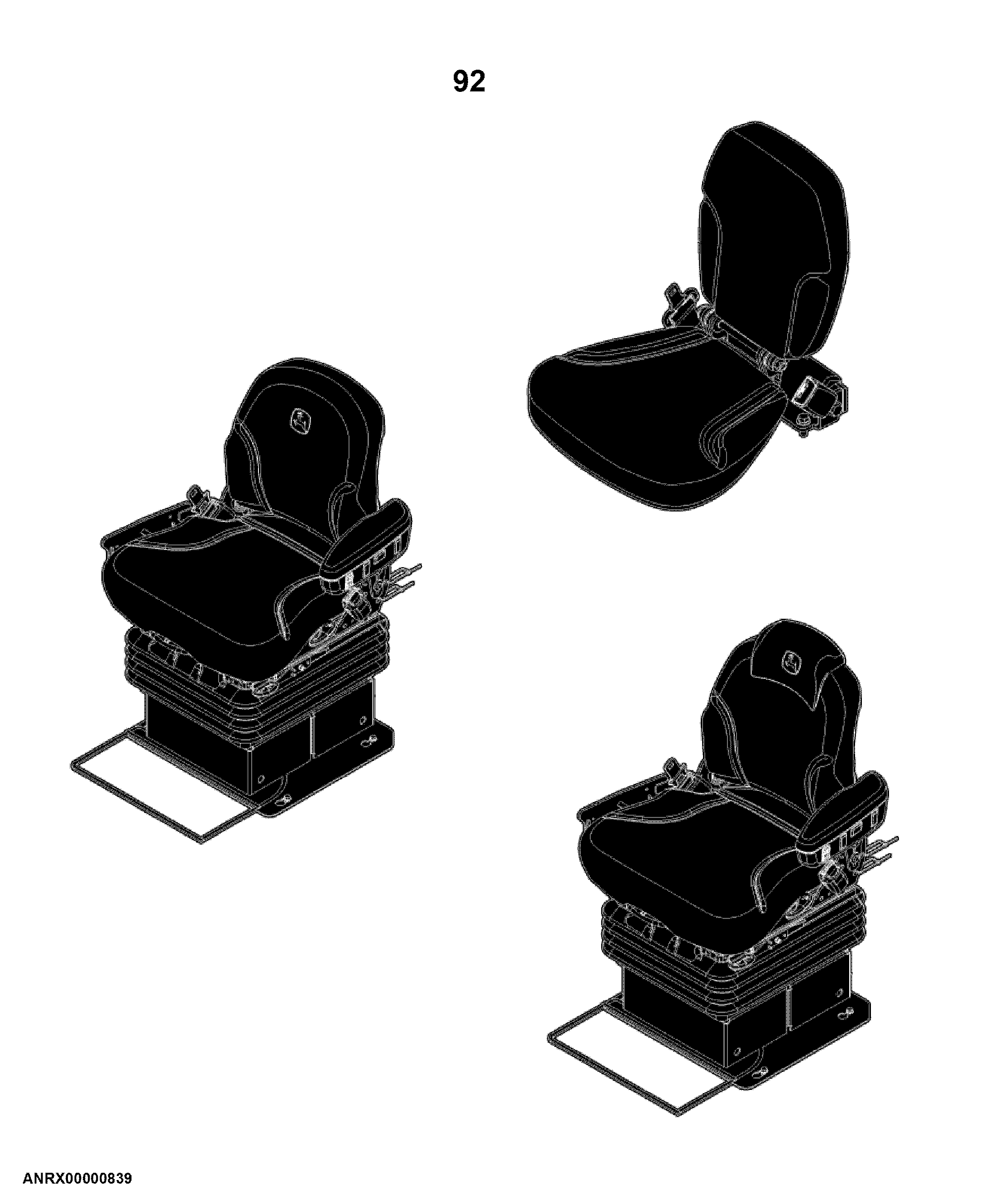 8370RT Tractor (S.N. 912001 - 920000)(Worldwide Edition)