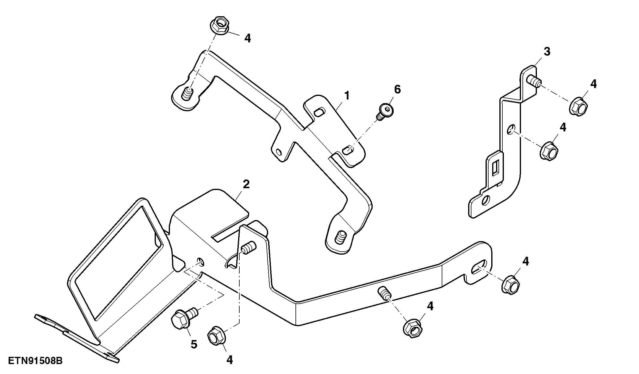 Support, Right Hand Console, W/ CommandARM™