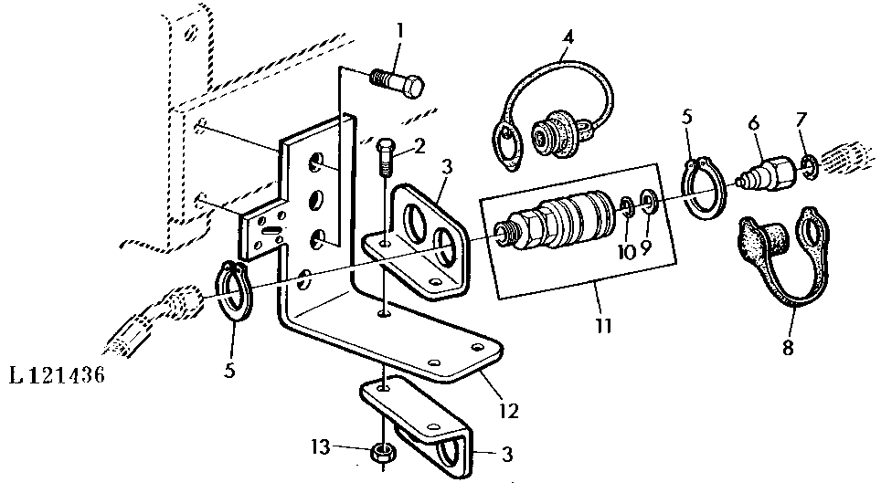 QUICK DISCONNECT COUPLERS, CENTER (SPOOL TYPE)