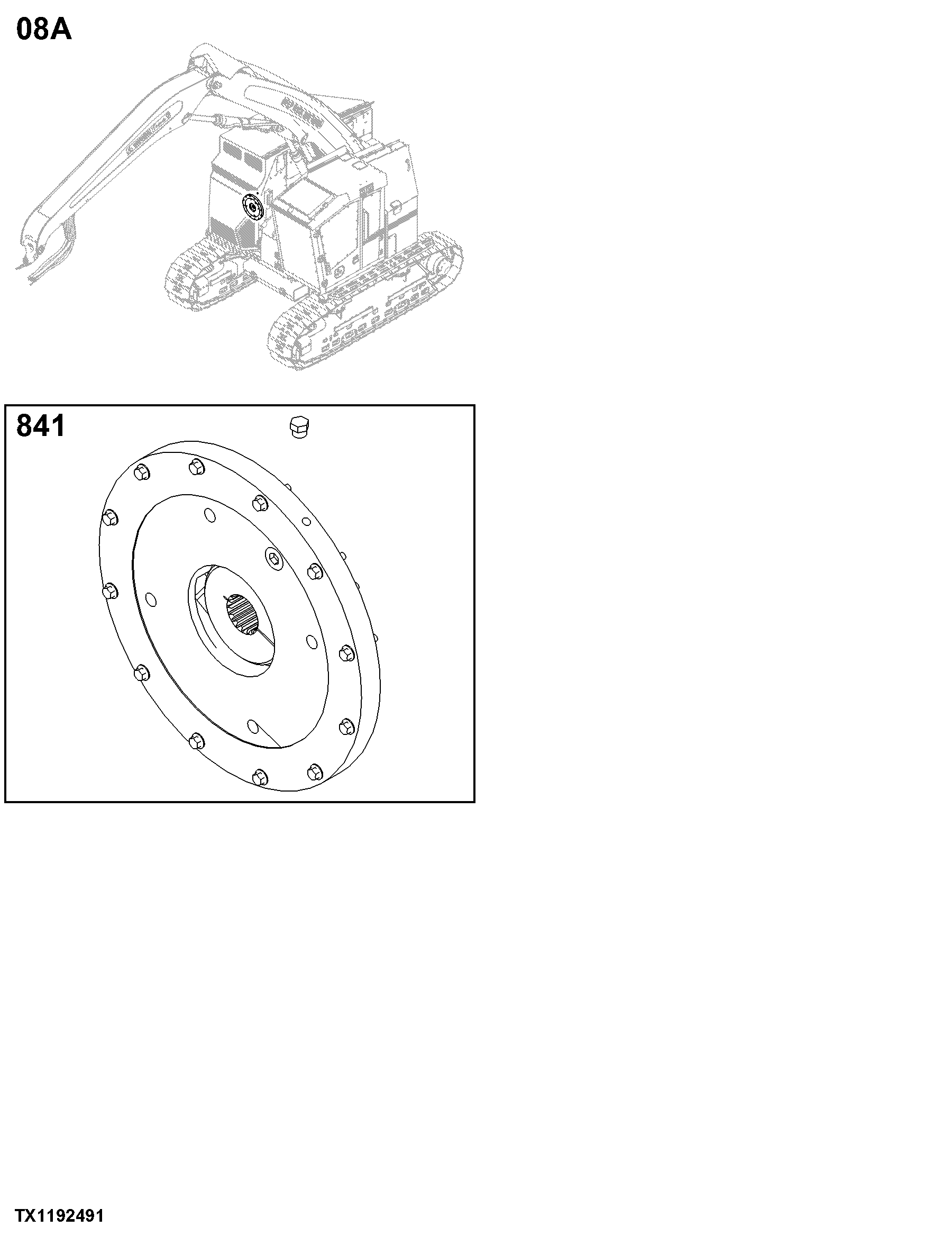 08A Transfer Drive (Includes Splitters)