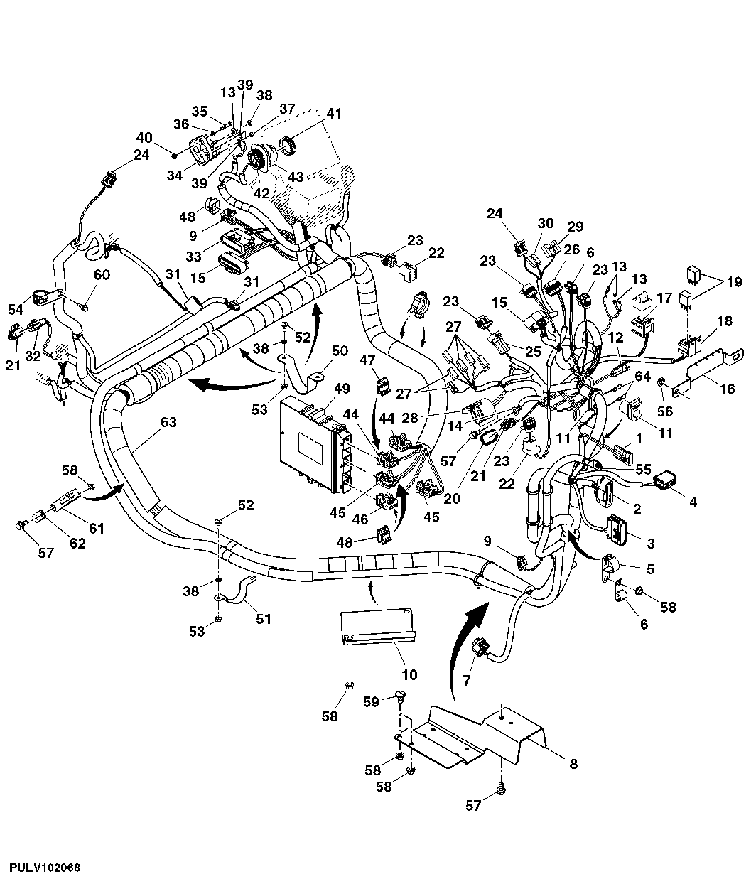 PLATFORM WIRING HARNESS, POWRREVERSER PTE, (PR)