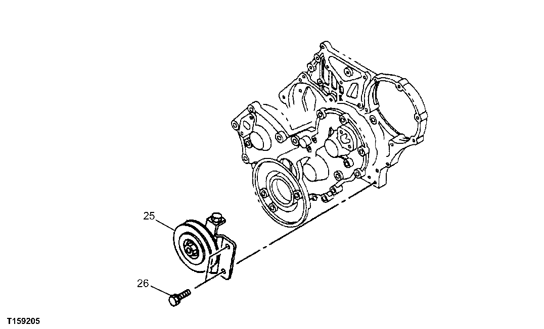 AIR CONDITIONING COMPRESSOR DRIVE BELT TENSIONER