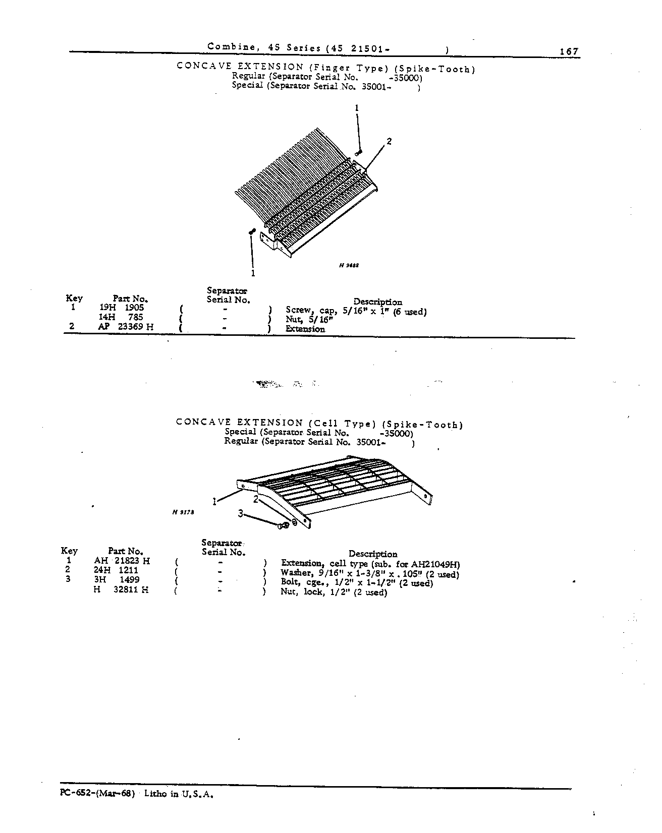 Cylinders and Concaves (Continued)