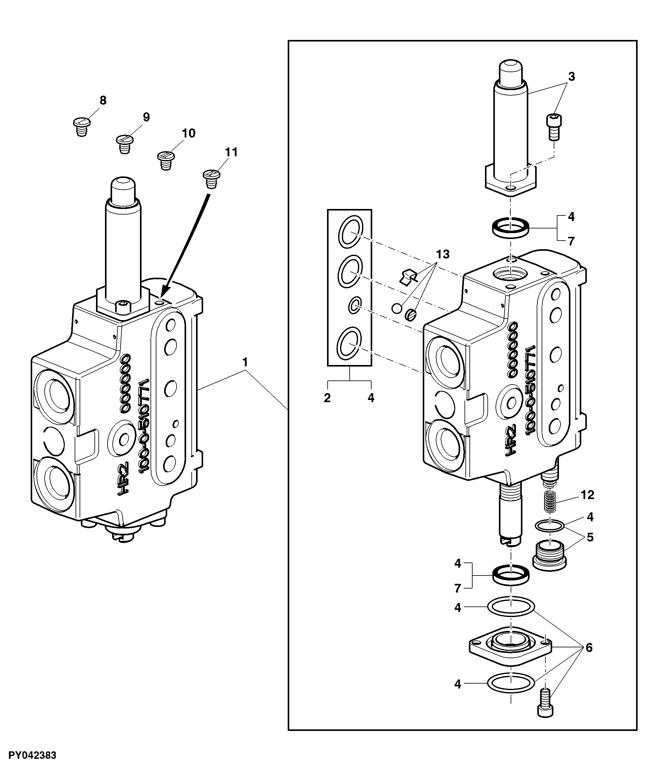 MECHANICALLY OPERATED SELECTIVE CONTROL VALVE (M-SCV) 100 SERIES