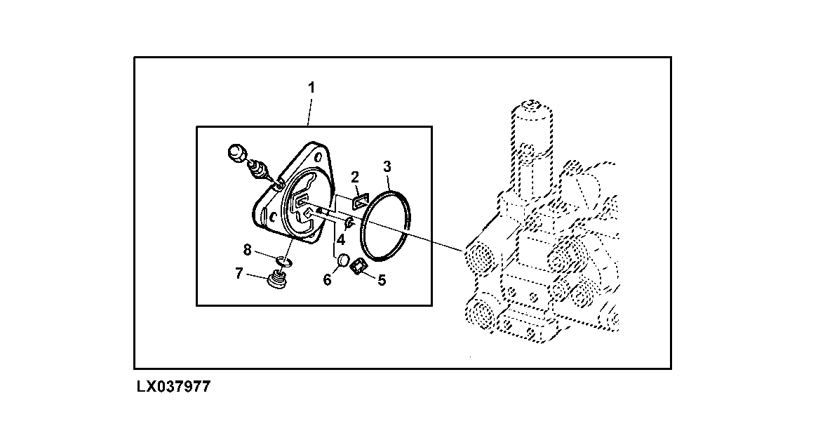 END COVER, L.H. SIDE, WITH ADDITIONAL CONNECTION