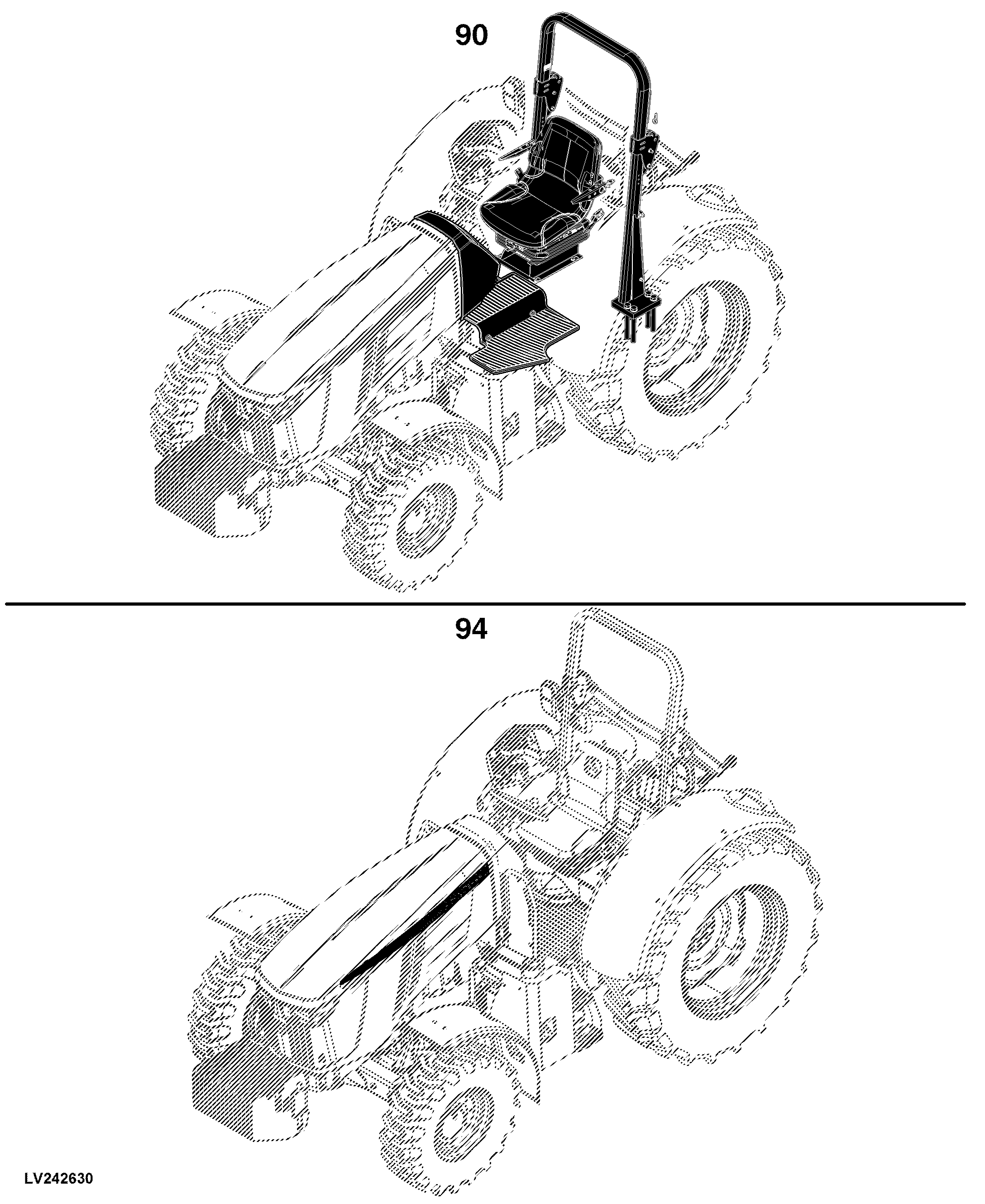5100ML Tractor (Engine 4045HLV72, Final Tier 4)(North American Edition)