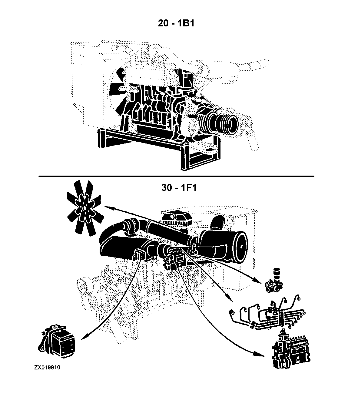 2254, 2256, 2258 Combines (S.N. -068583) (Europe Edition)