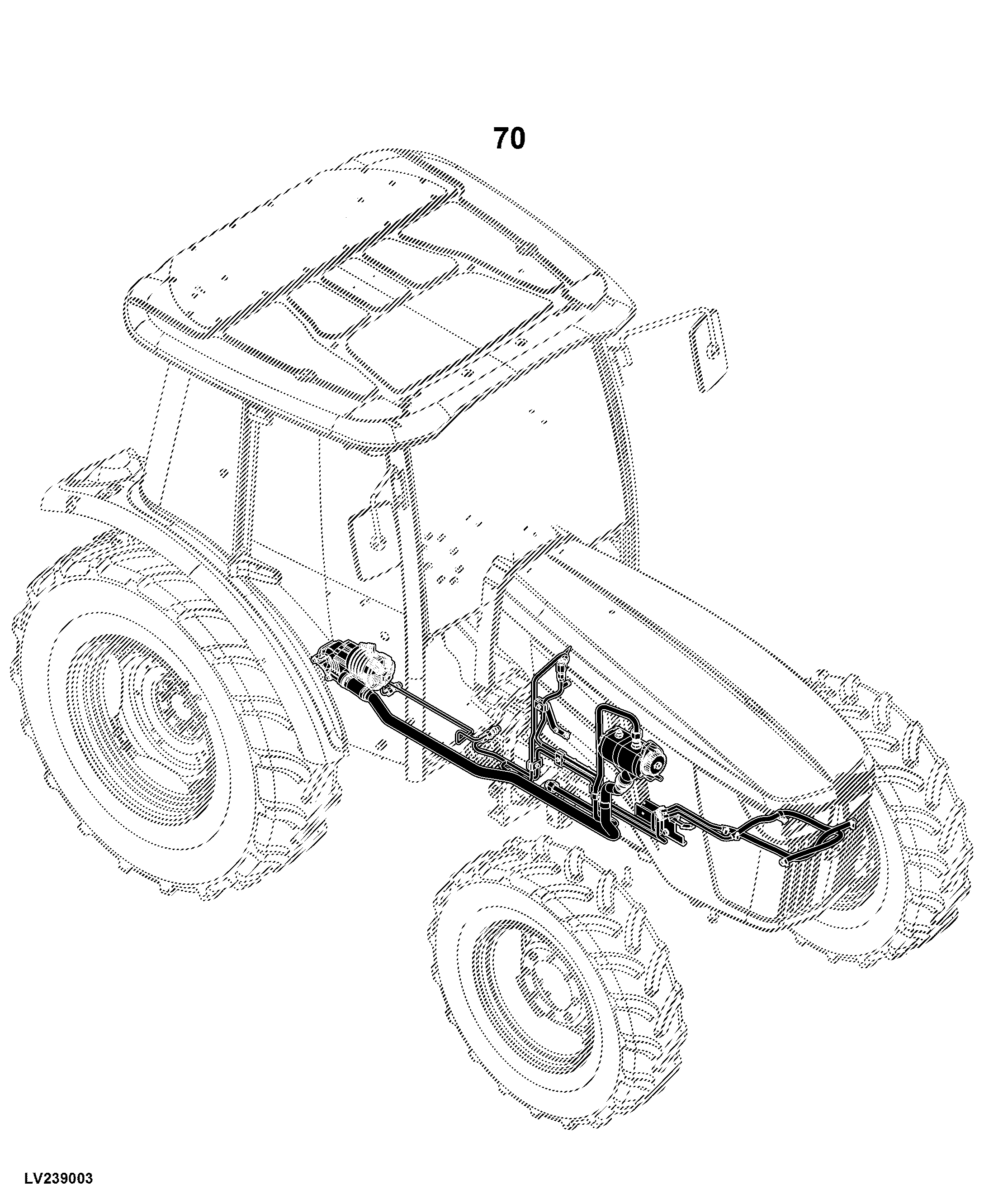 5085E Tractor (Engine: 4045HLV71, Final Tier 4)(North America Edition)