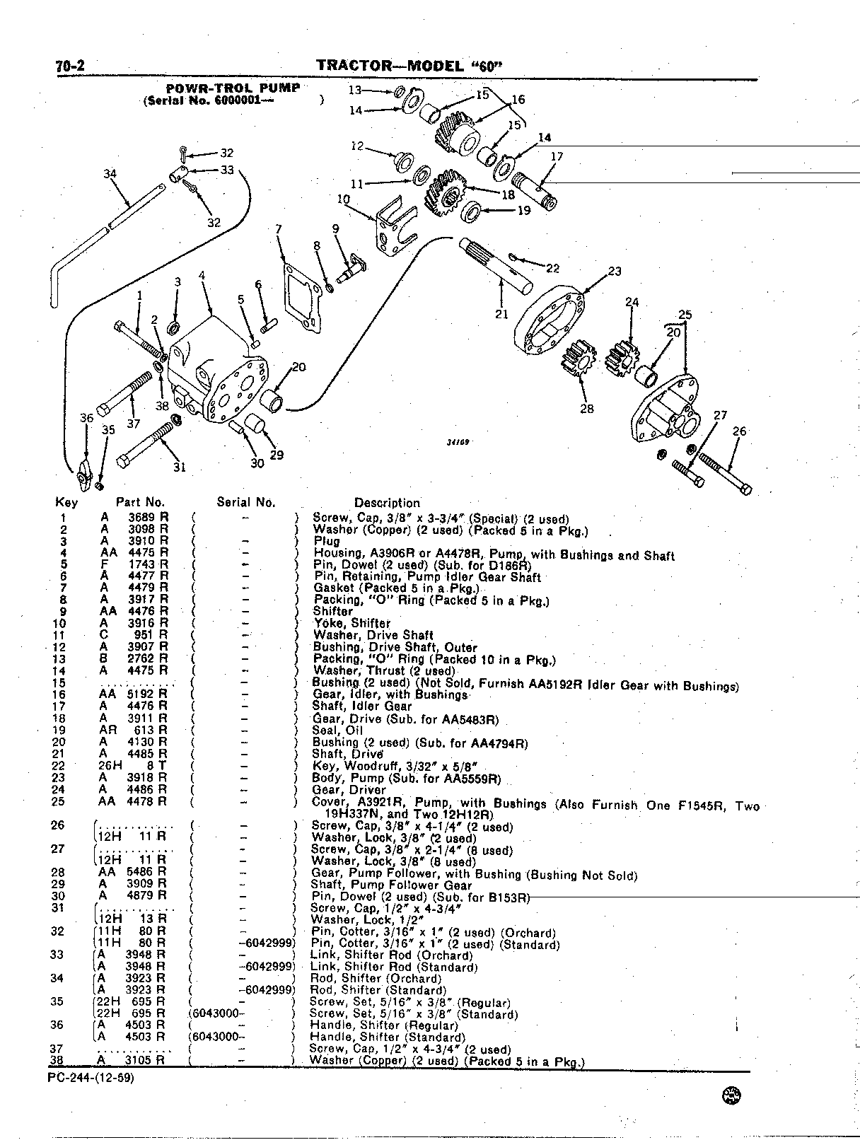 Section 70-Hydraulic Mechanism