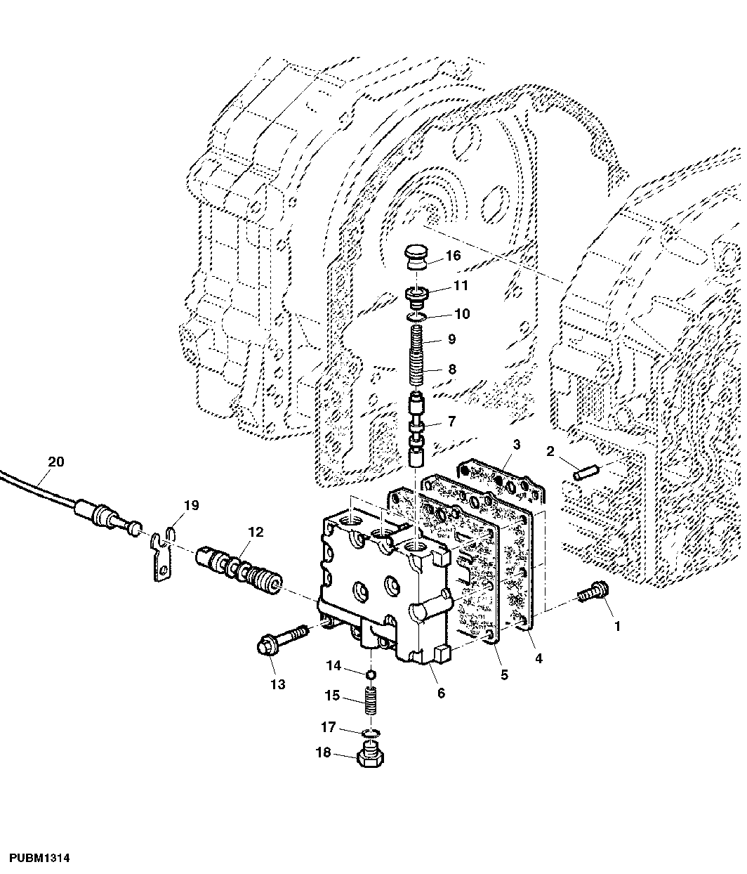 Housing, 4-Speed Shifting (With Mechanical Reverser Control)