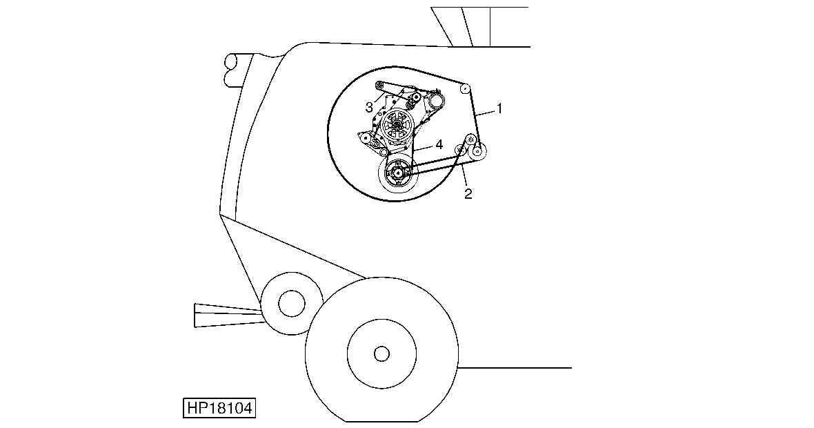 RH BELT ROUTINGS REFERENCE