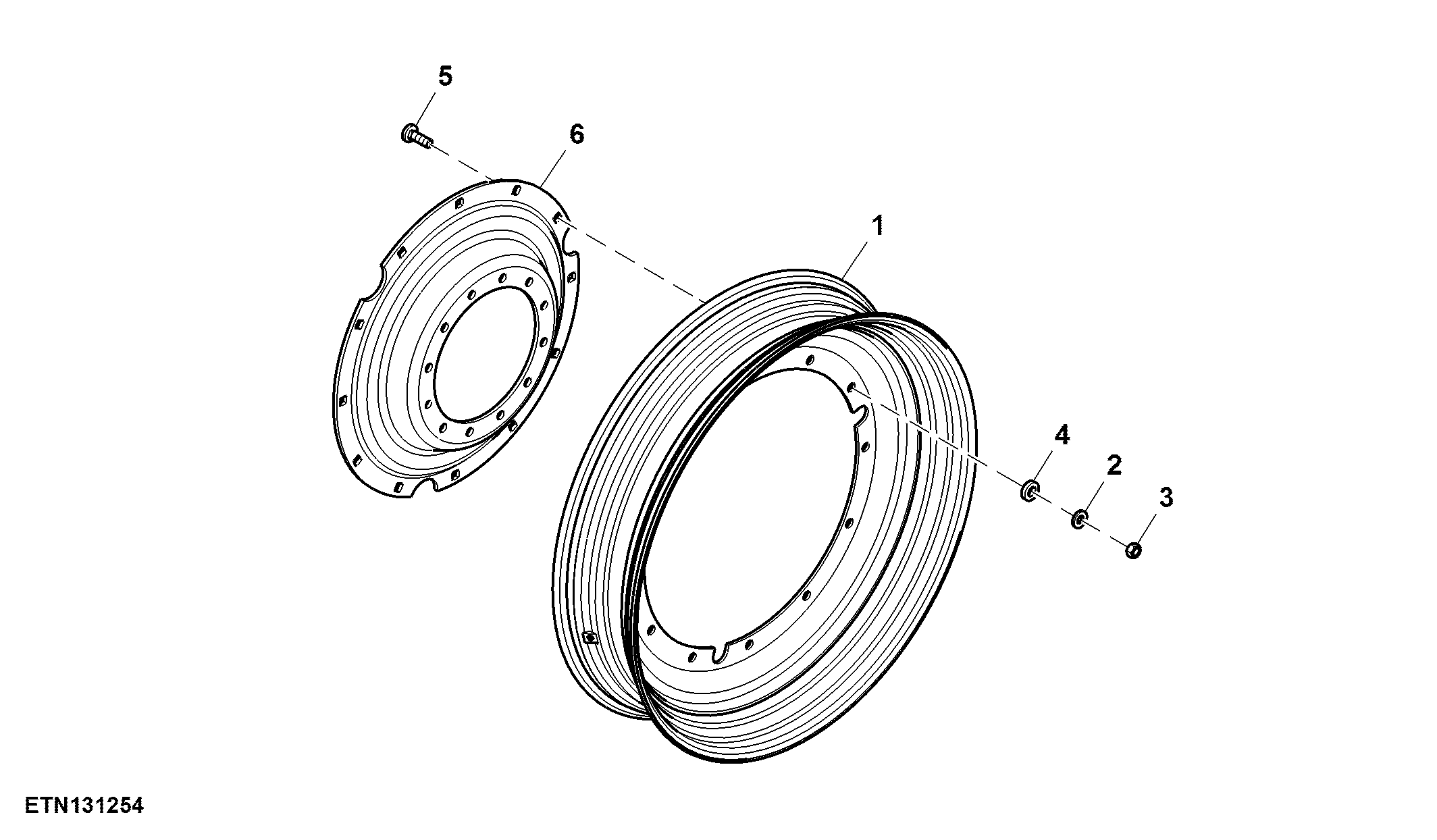 Steel Disk Front Wheels Adjustable 8 Position DW10X46