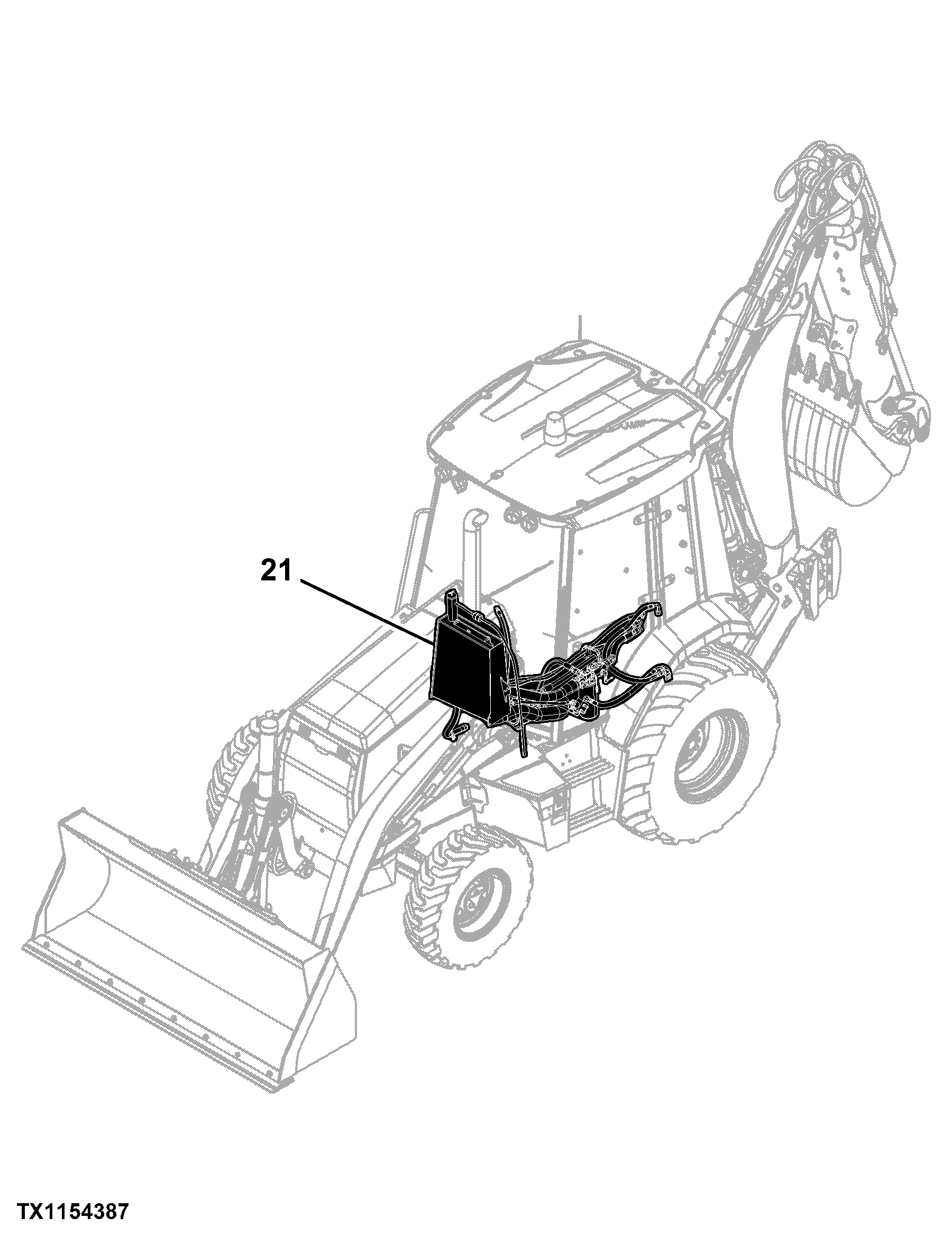 410K TC (TMC) Backhoe Loader (Engine 4045HT063, 4045HT073)(PIN: 1T0410TK_ _E219607 - E268557)