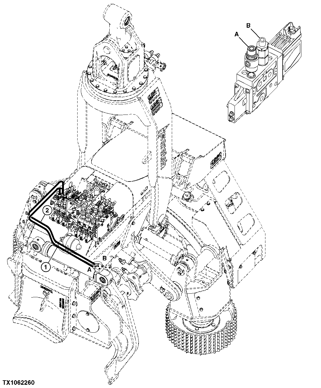 Upper Delimb Cylinder Hoses