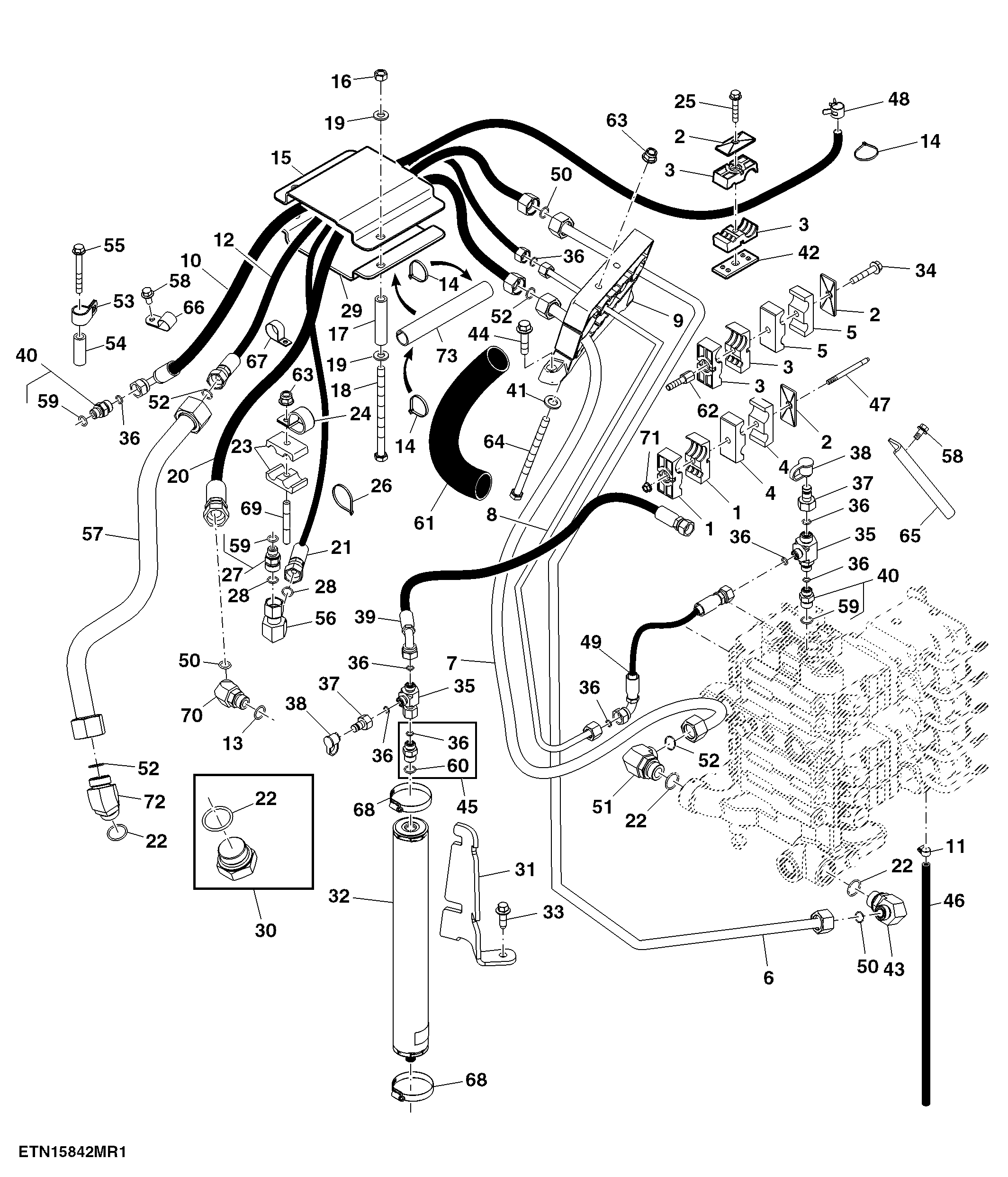 Selective Control Valve Lines, PST, Scraper