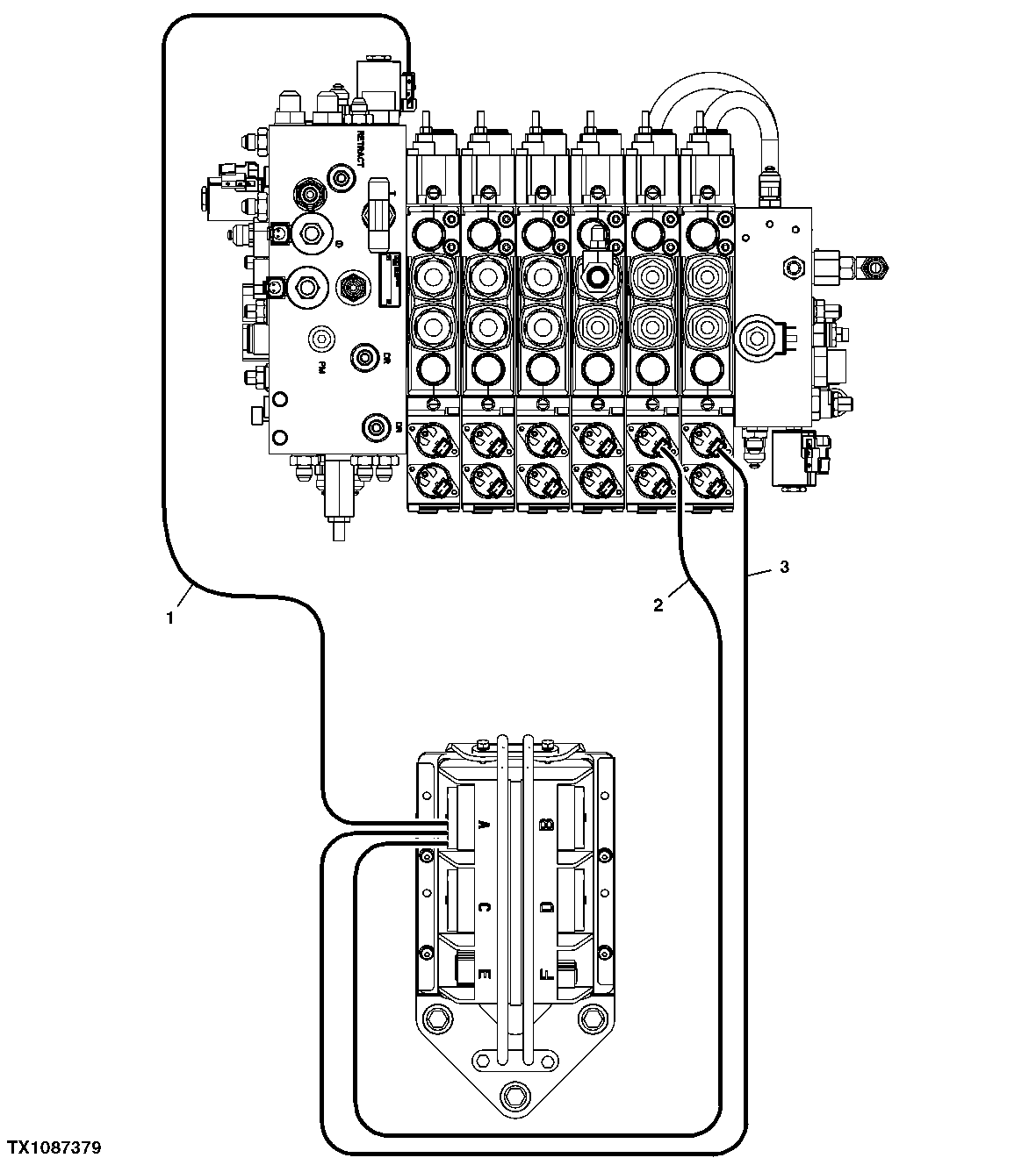 Parker Valve Electrical Connections A