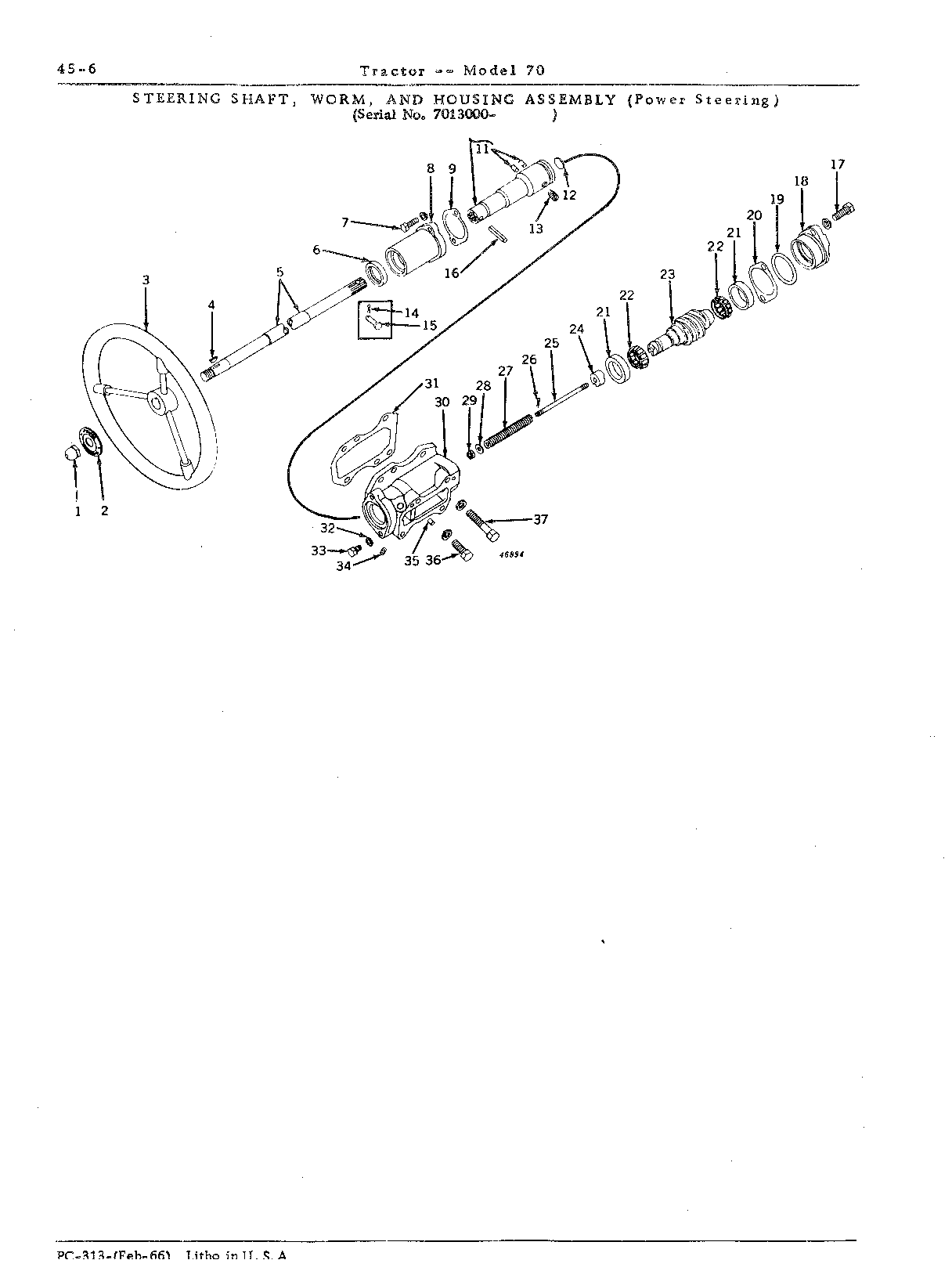 Section 45-Power Steering (Continued)