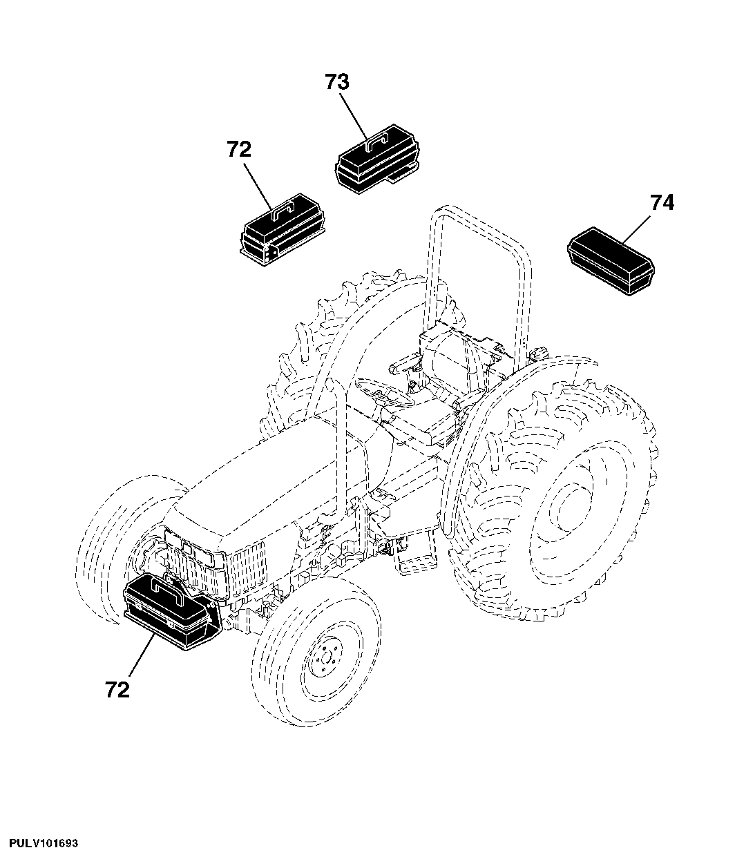 91 Operator's Station Accessories (420001 - )